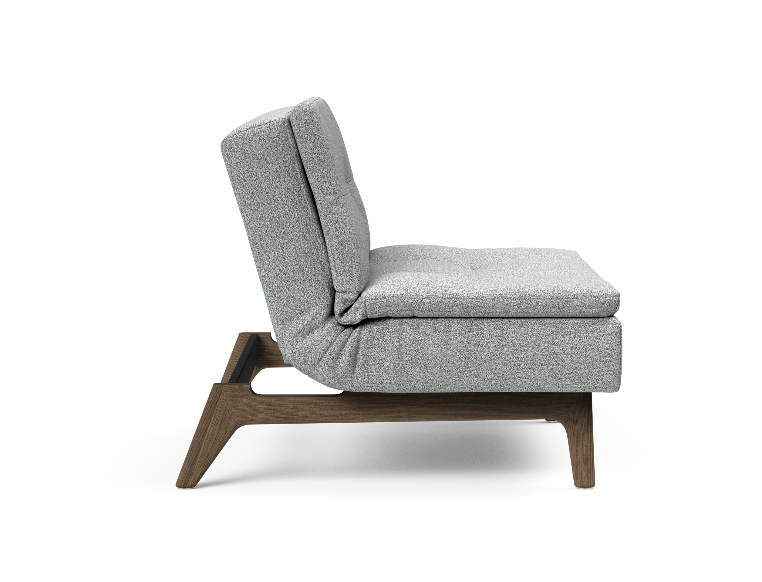 Dublexo Eik Fabric Chair w/Smoked Oak Legs