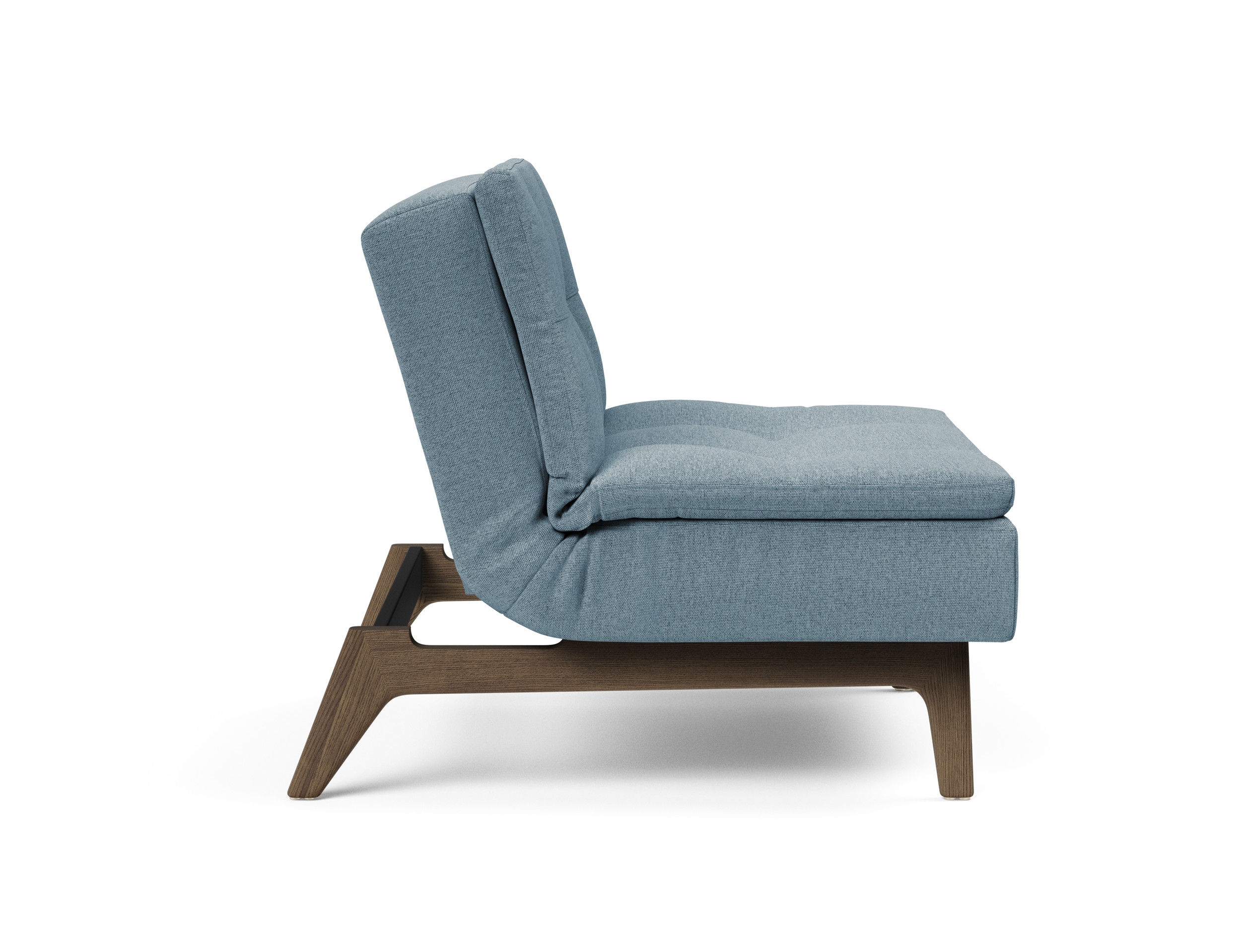 Dublexo Eik Fabric Chair w/Smoked Oak Legs