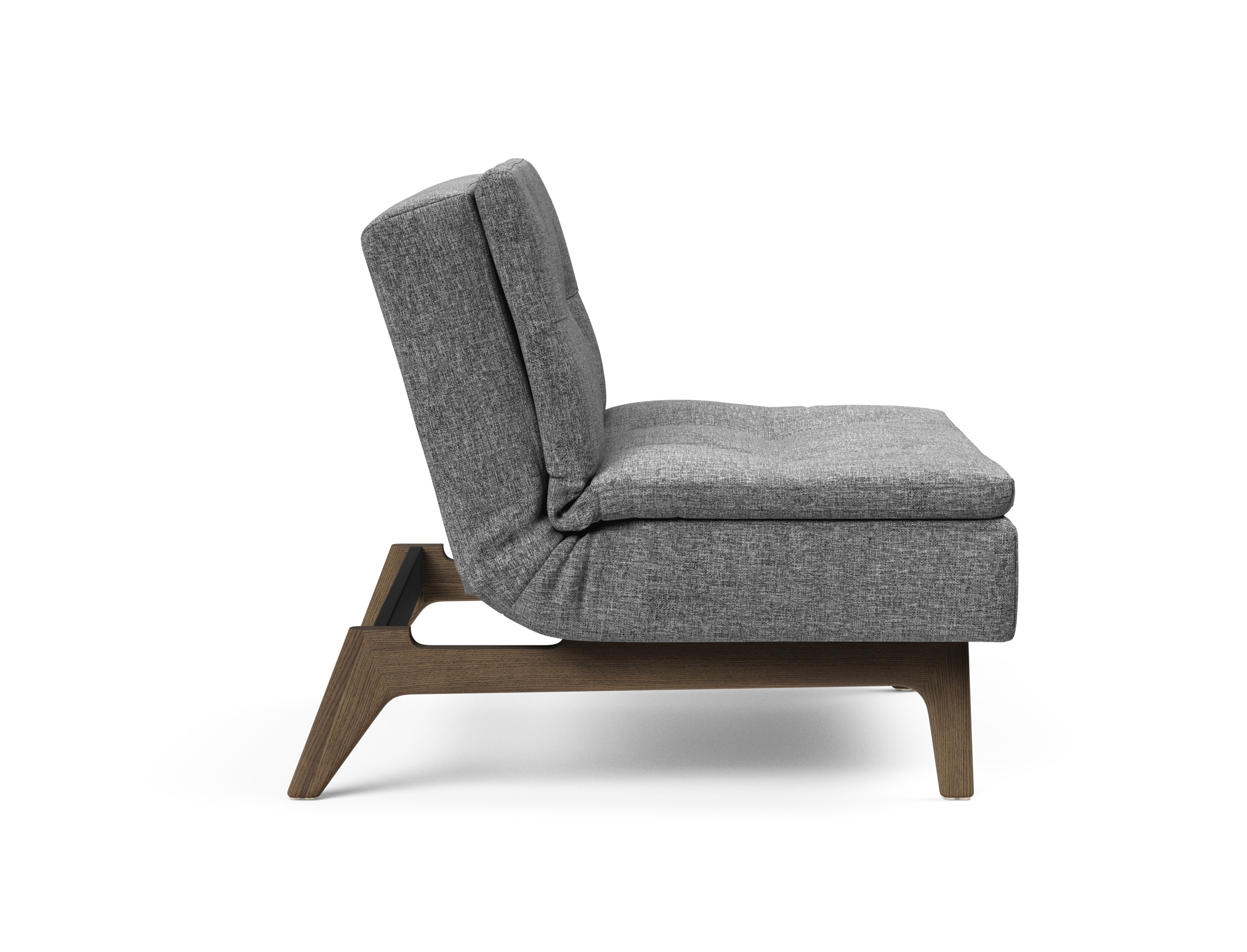 Dublexo Eik Fabric Chair w/Smoked Oak Legs