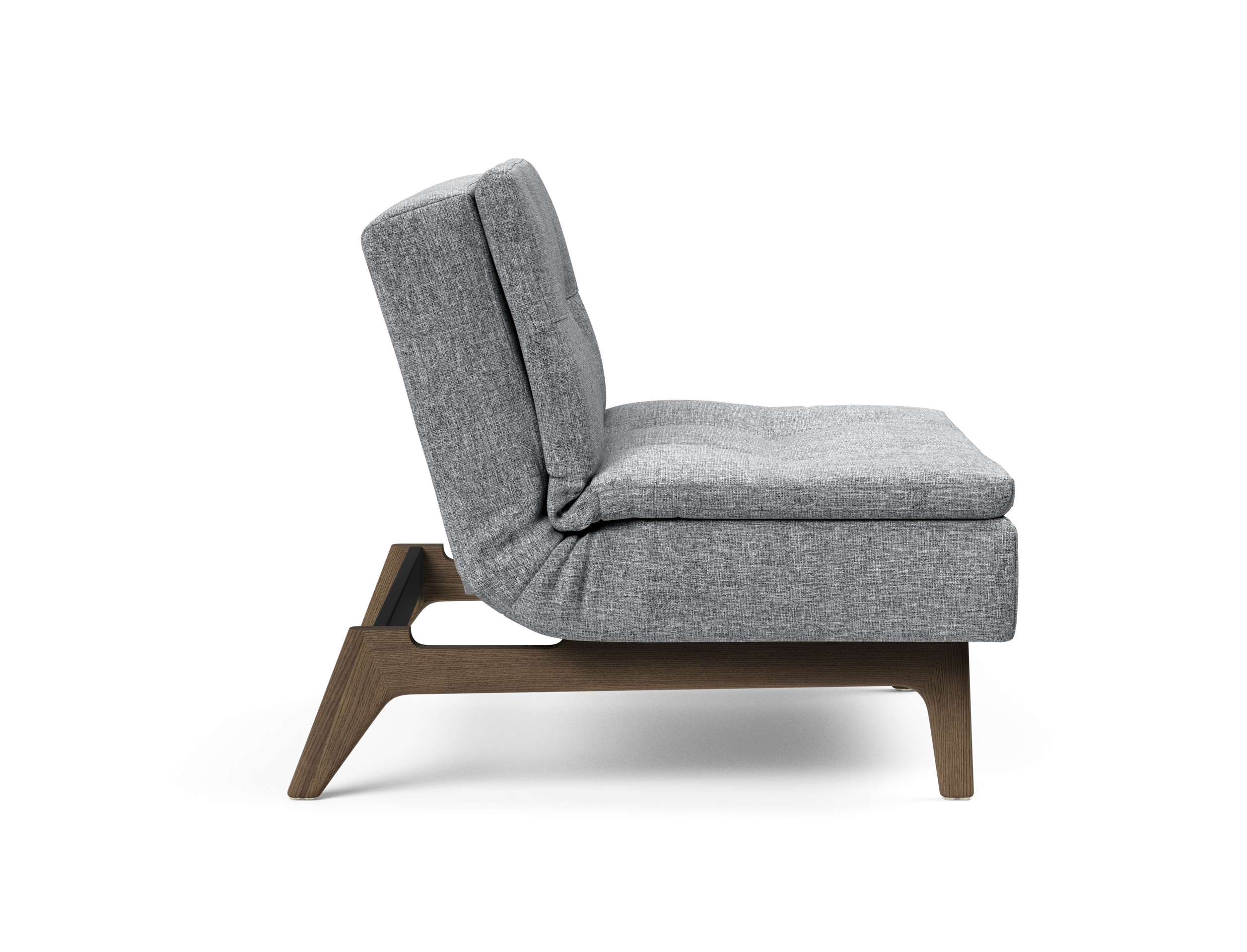 Dublexo Eik Fabric Chair w/Smoked Oak Legs
