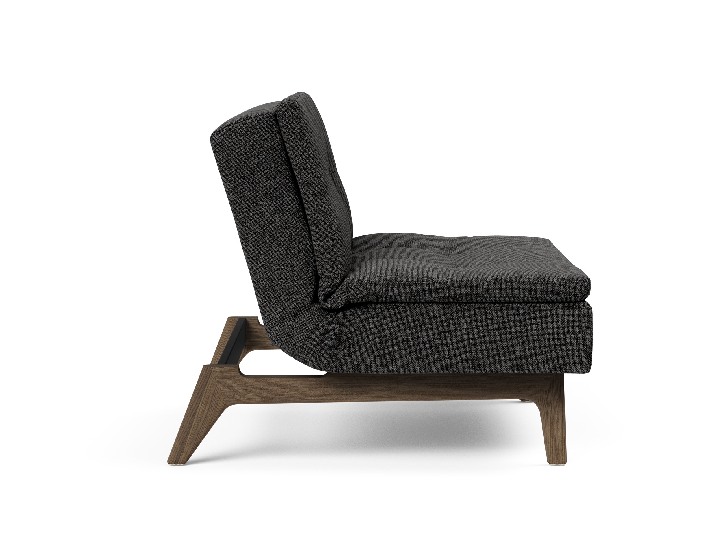 Dublexo Eik Fabric Chair w/Smoked Oak Legs