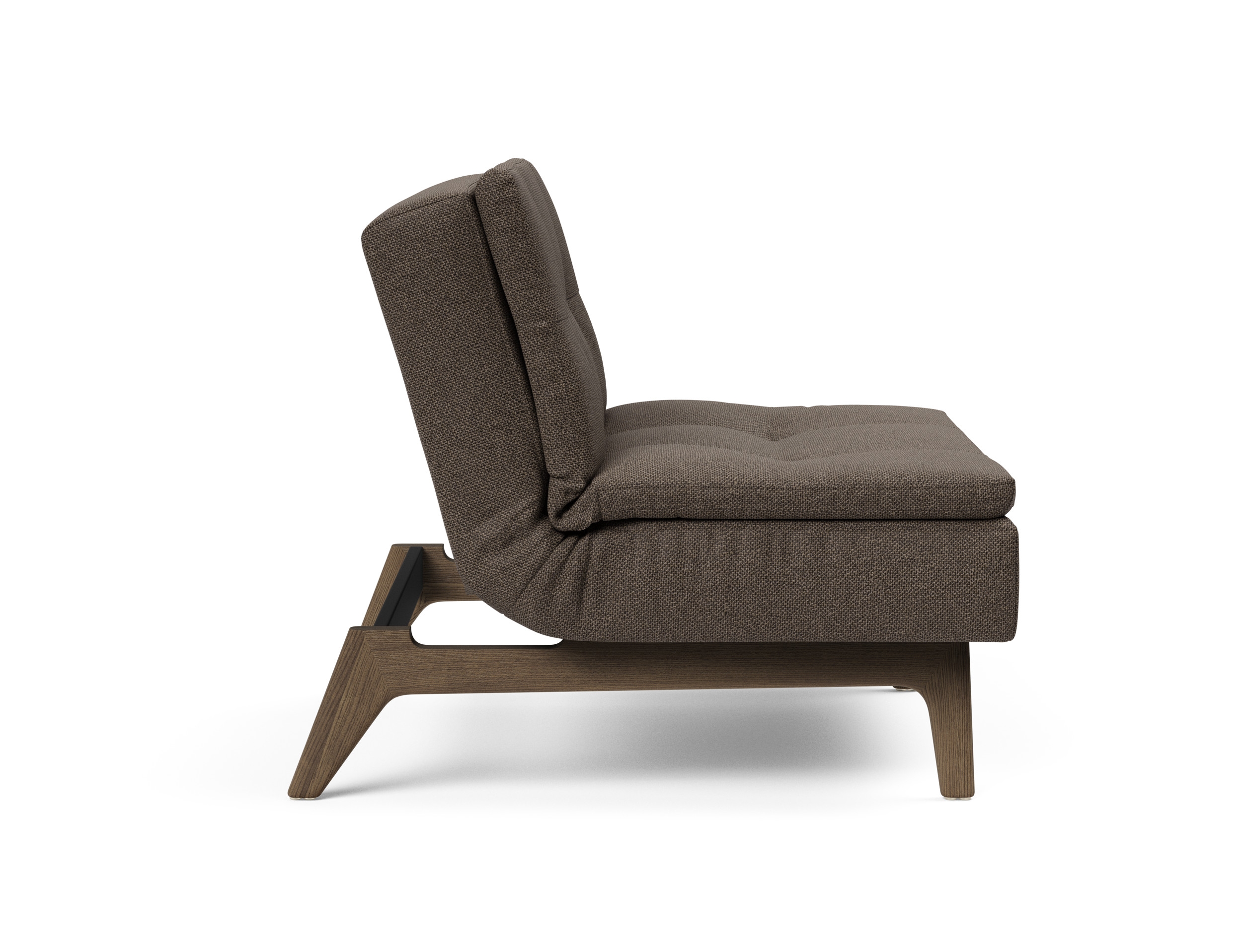 Dublexo Eik Fabric Chair w/Smoked Oak Legs