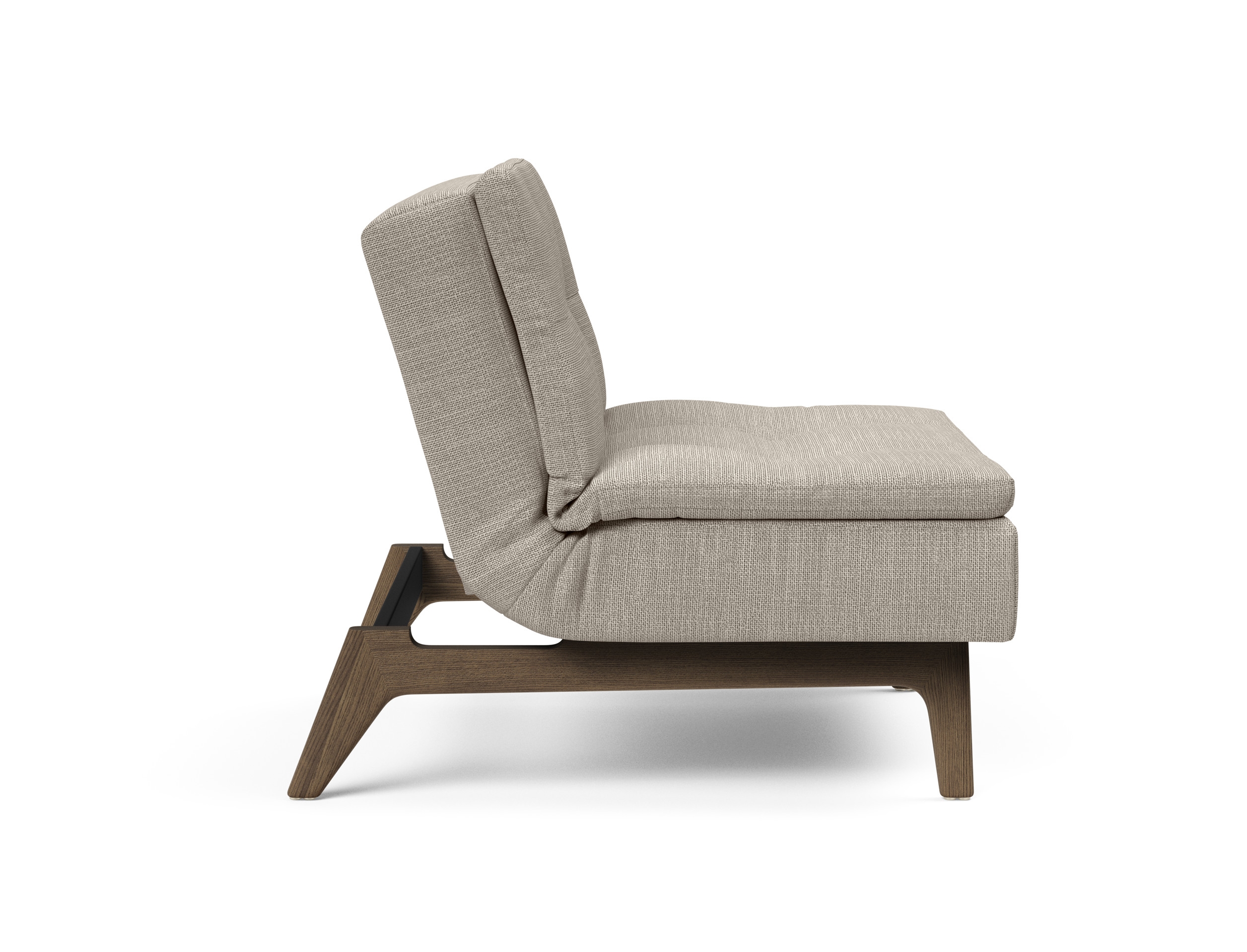 Dublexo Eik Fabric Chair w/Smoked Oak Legs