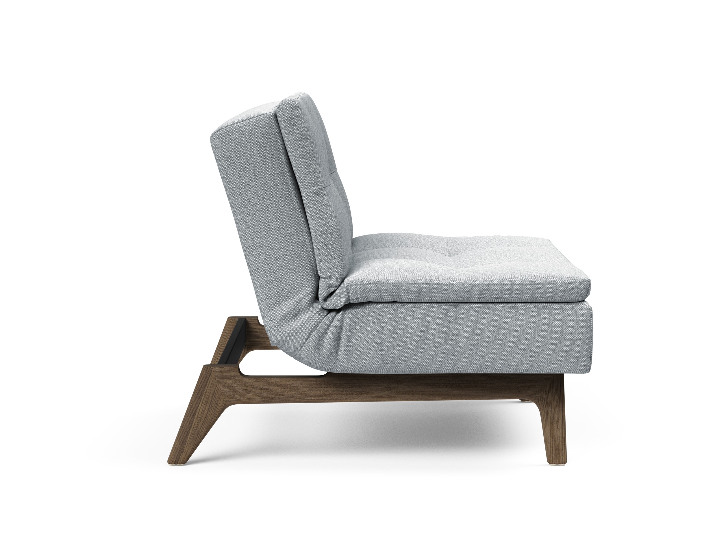 Dublexo Eik Fabric Chair w/Smoked Oak Legs