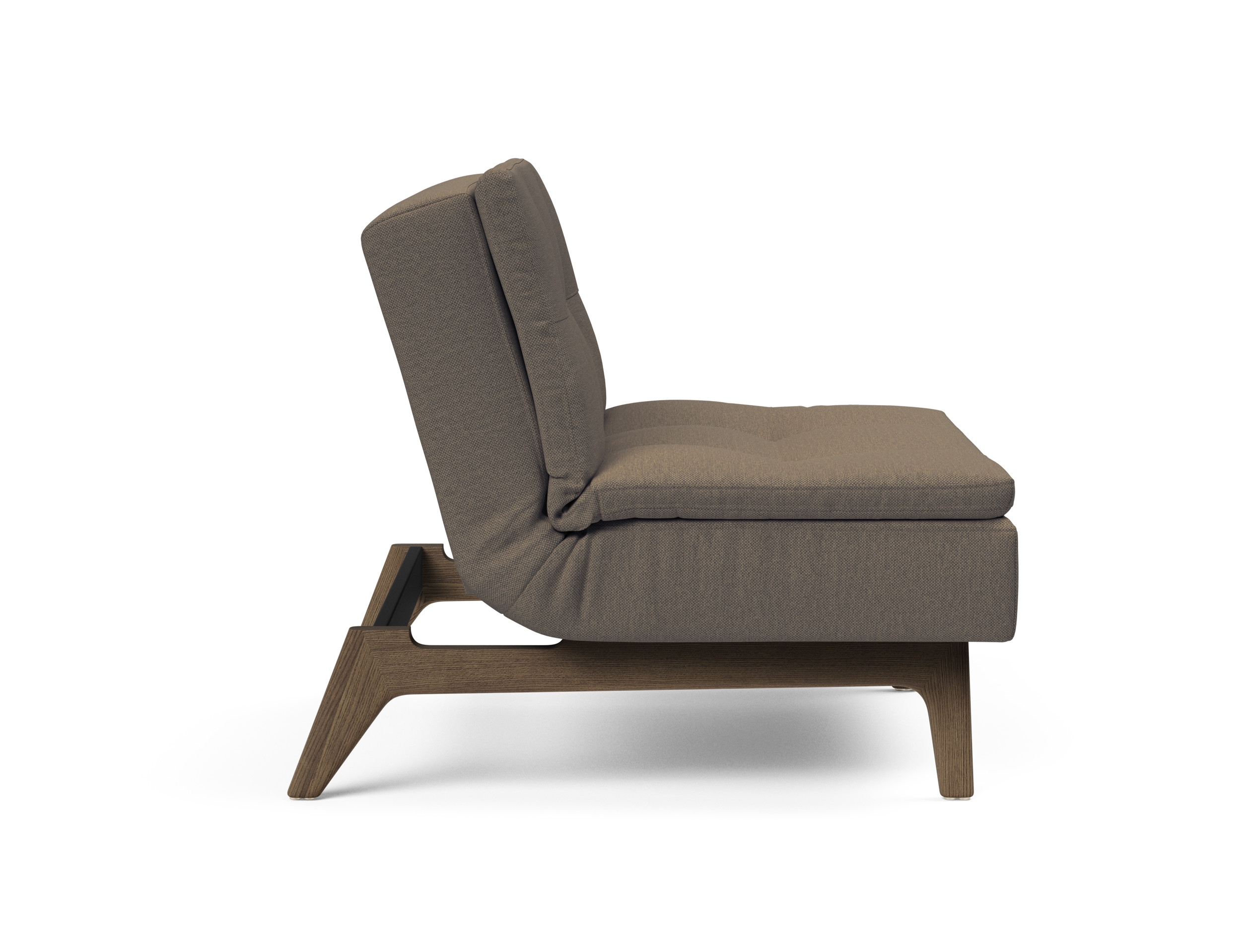 Dublexo Eik Fabric Chair w/Smoked Oak Legs