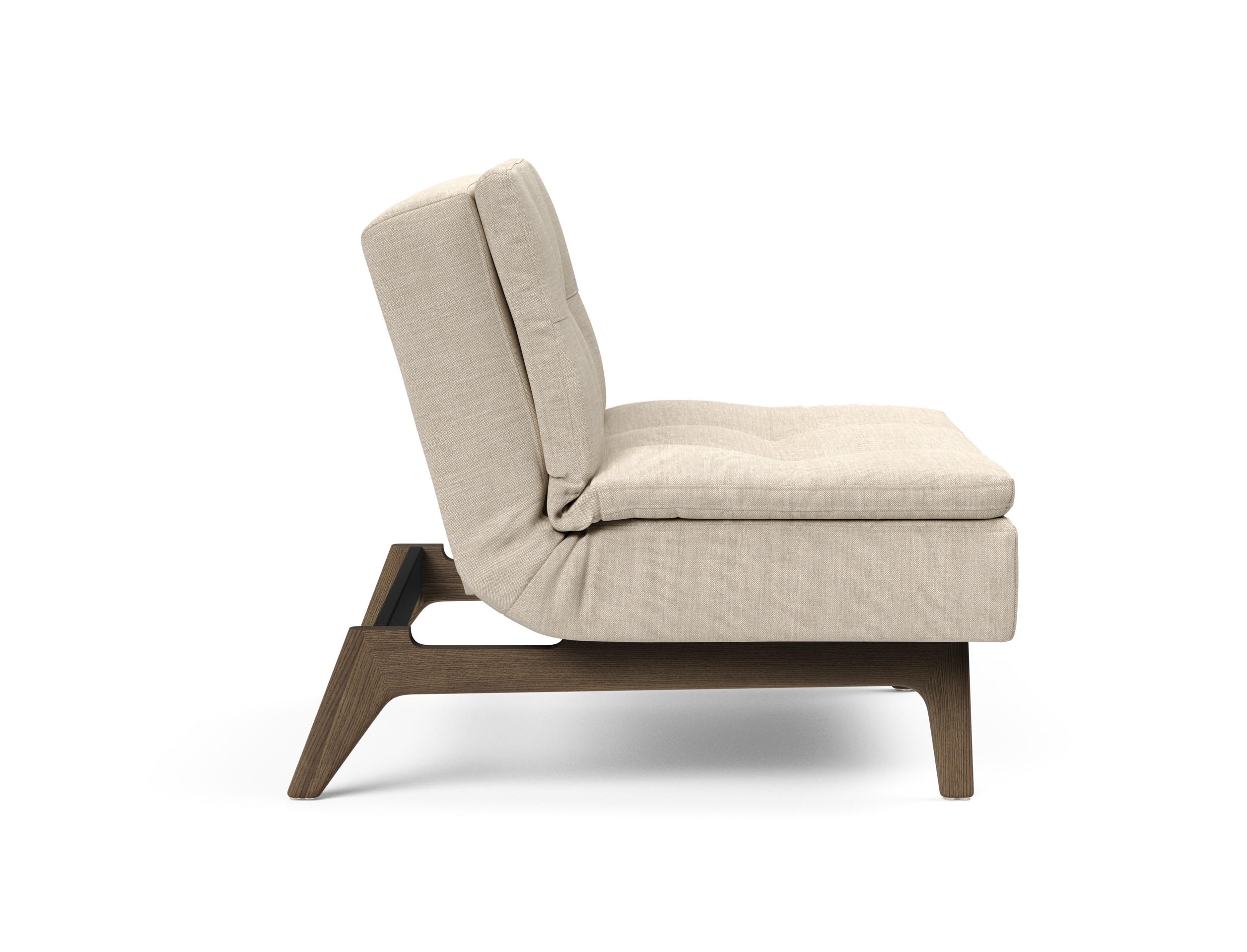Dublexo Eik Fabric Chair w/Smoked Oak Legs