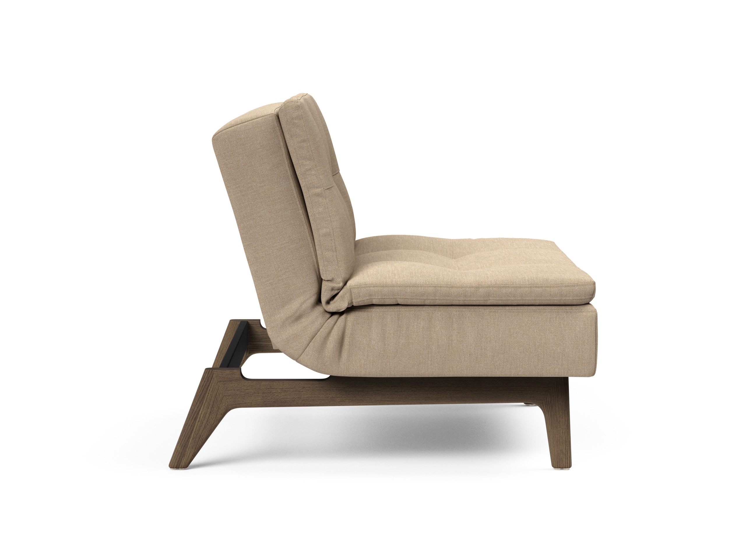 Dublexo Eik Fabric Chair w/Smoked Oak Legs