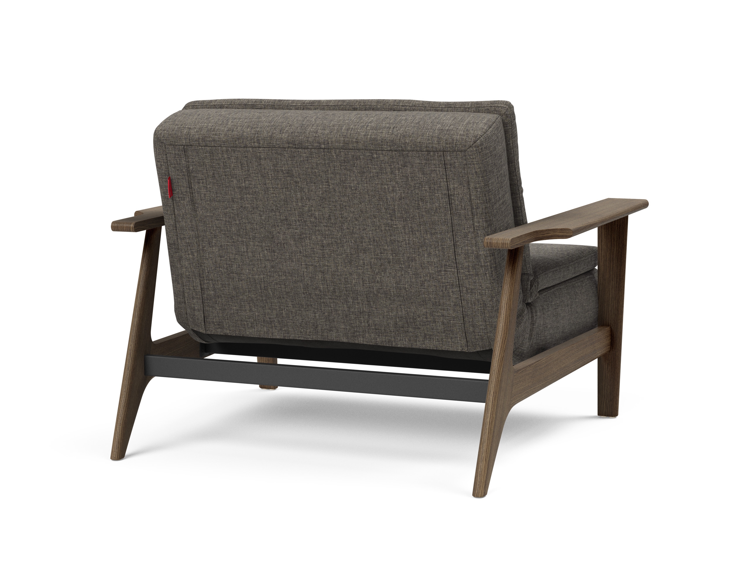 Dublexo Frej Fabric Chair w/Smoked Oak Arms & Legs