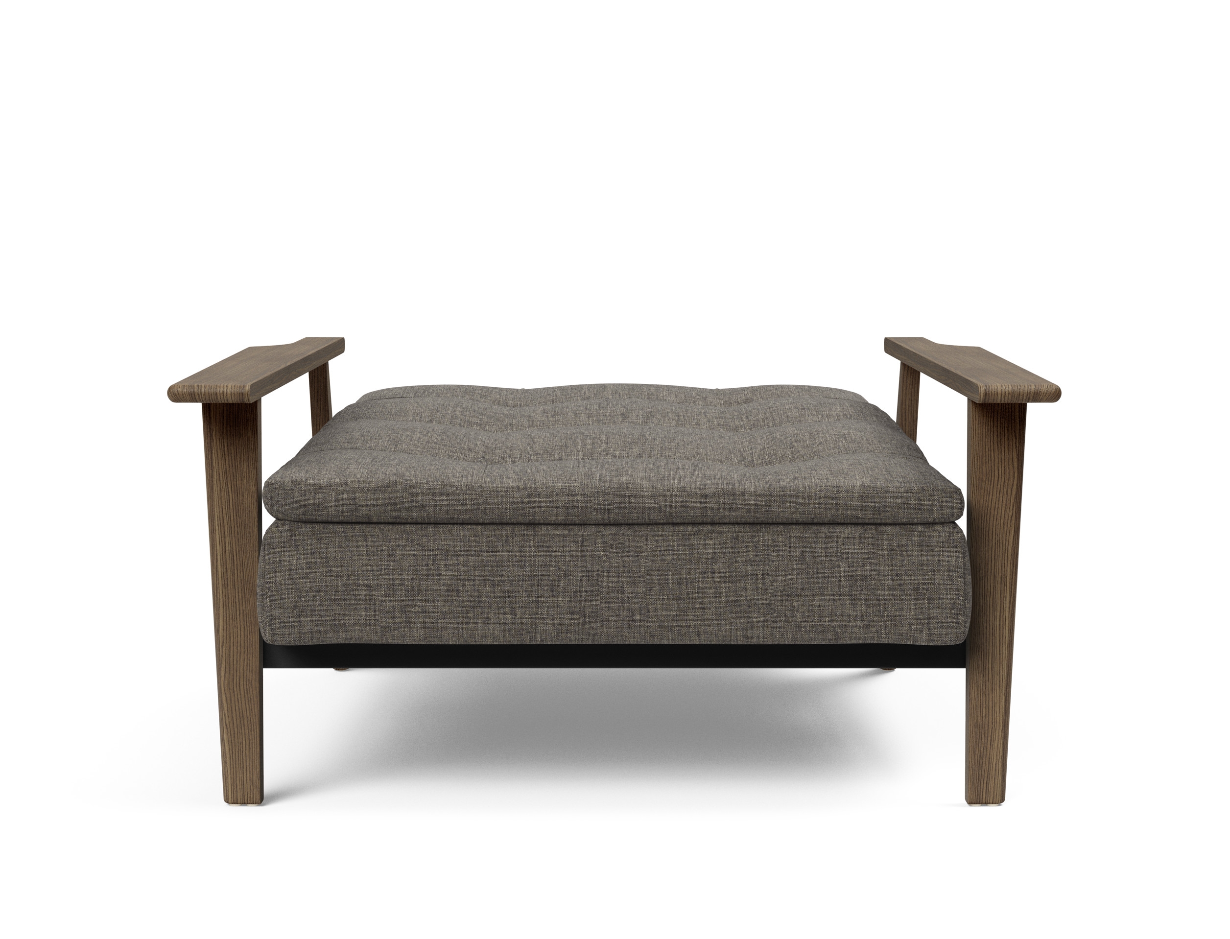 Dublexo Frej Fabric Chair w/Smoked Oak Arms & Legs