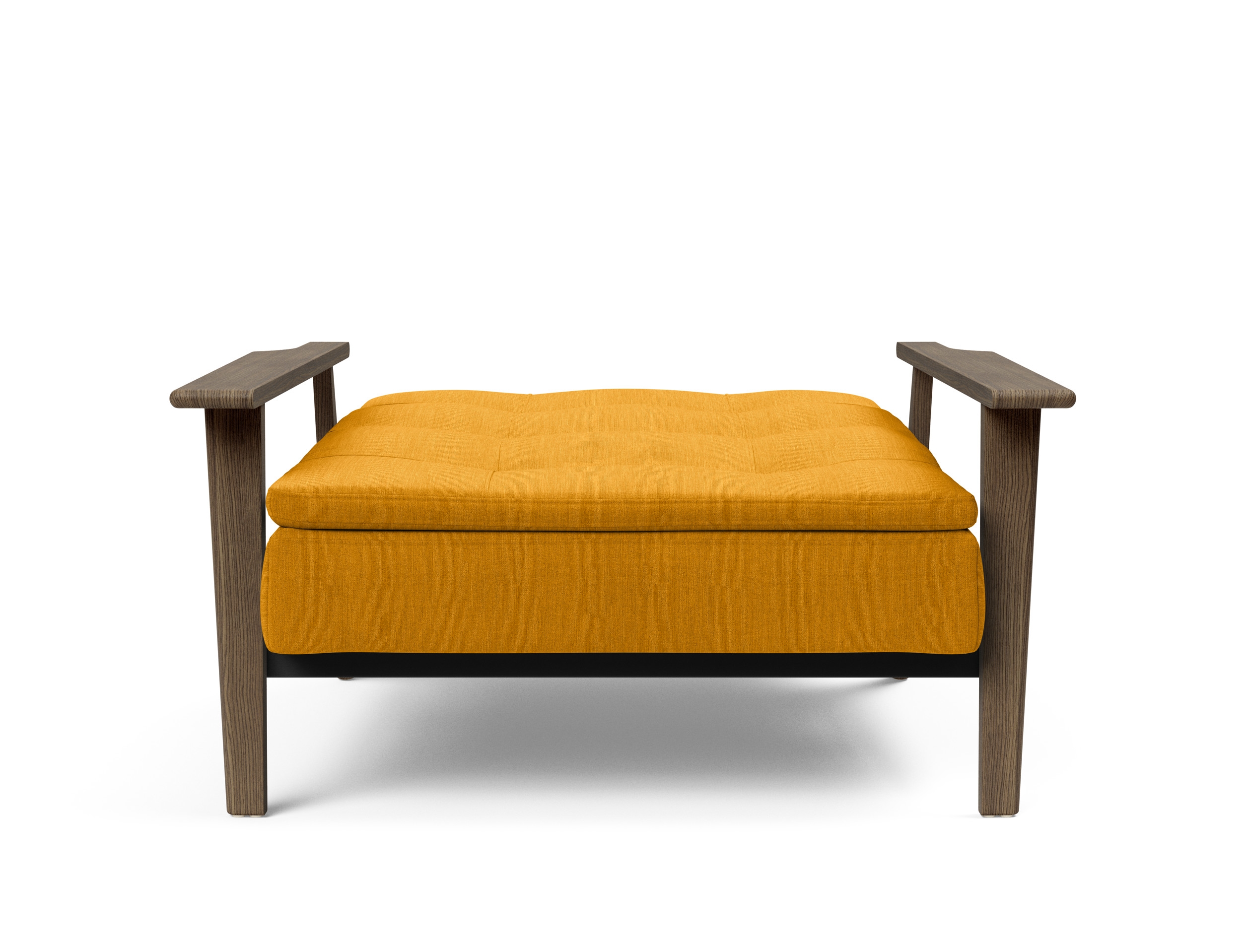 Dublexo Frej Fabric Chair w/Smoked Oak Arms & Legs