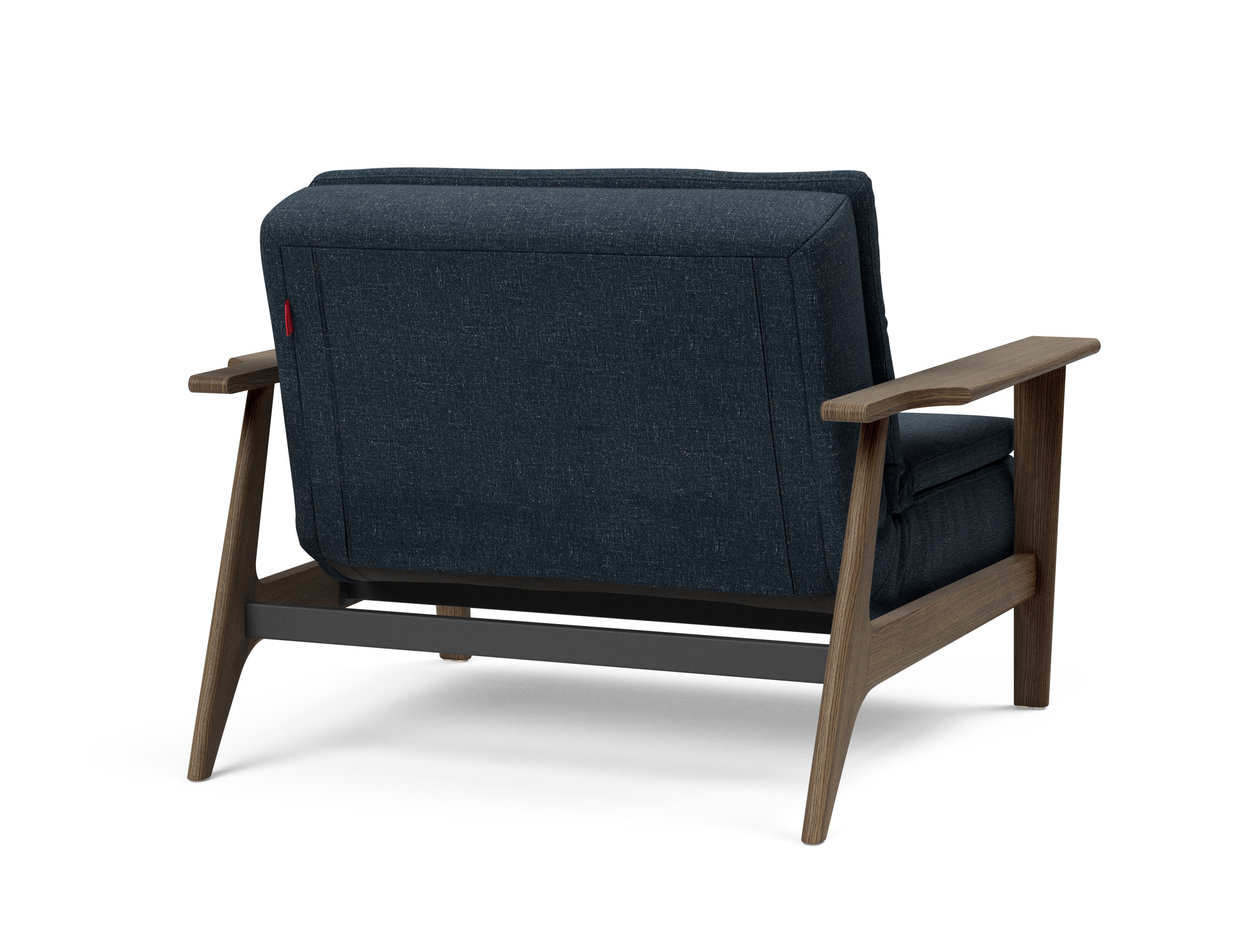 Dublexo Frej Fabric Chair w/Smoked Oak Arms & Legs