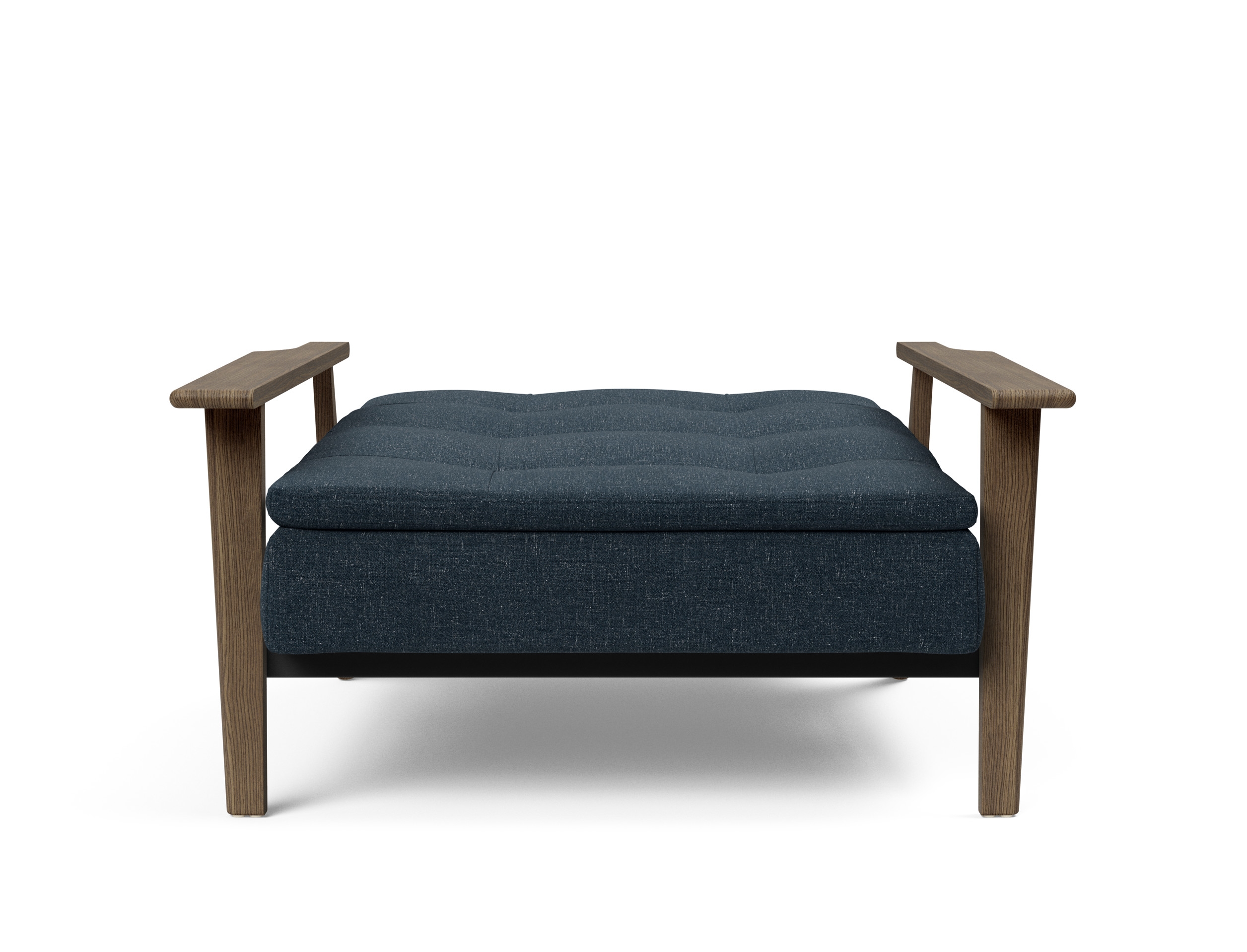Dublexo Frej Fabric Chair w/Smoked Oak Arms & Legs