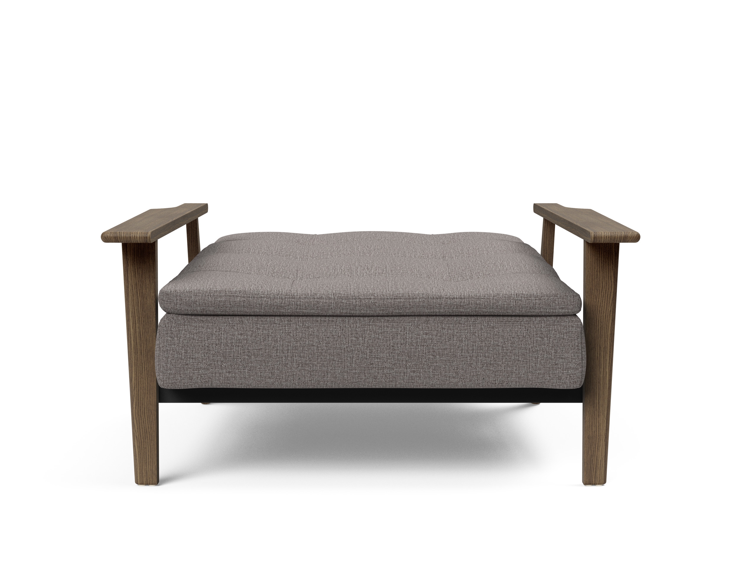Dublexo Frej Fabric Chair w/Smoked Oak Arms & Legs