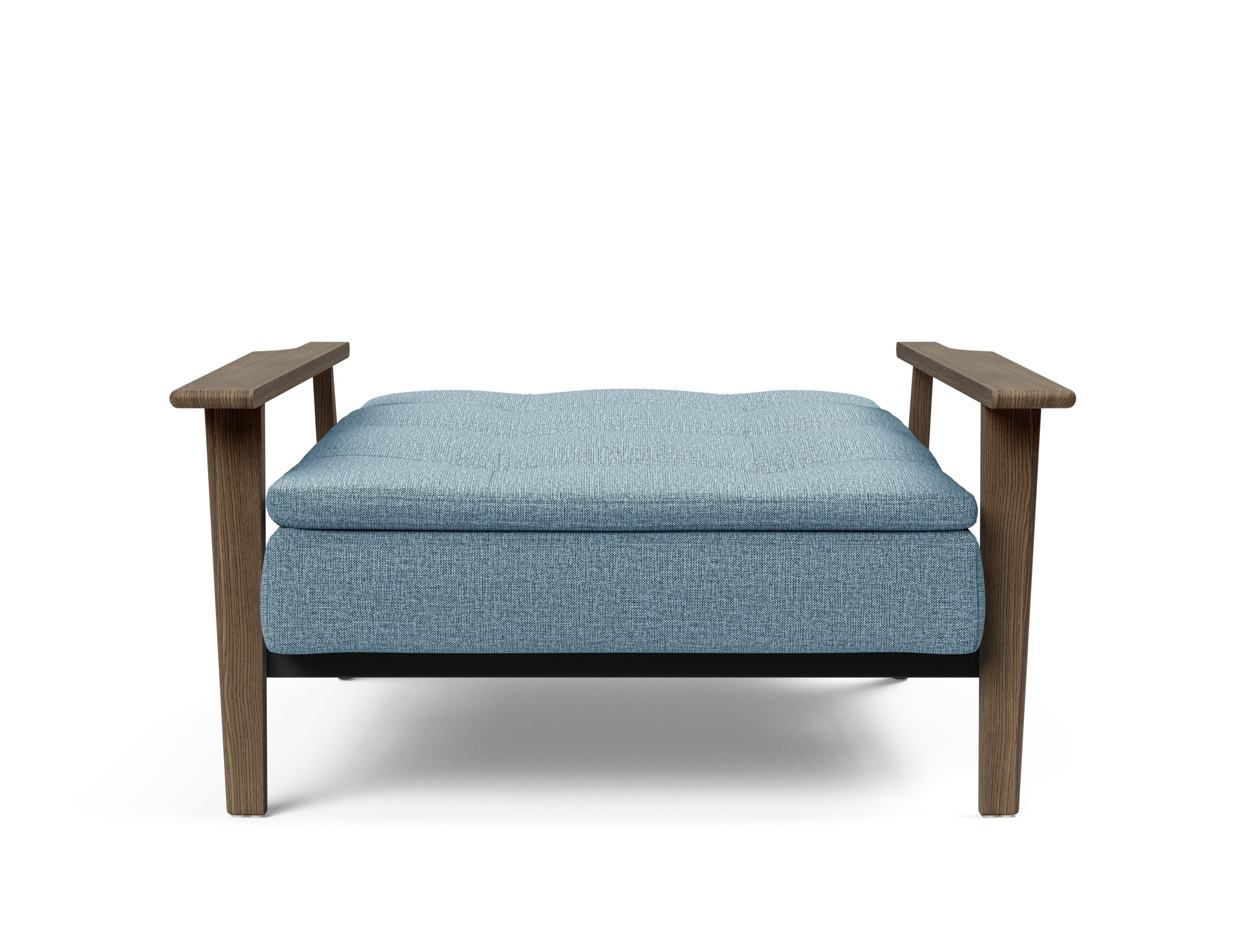 Dublexo Frej Fabric Chair w/Smoked Oak Arms & Legs