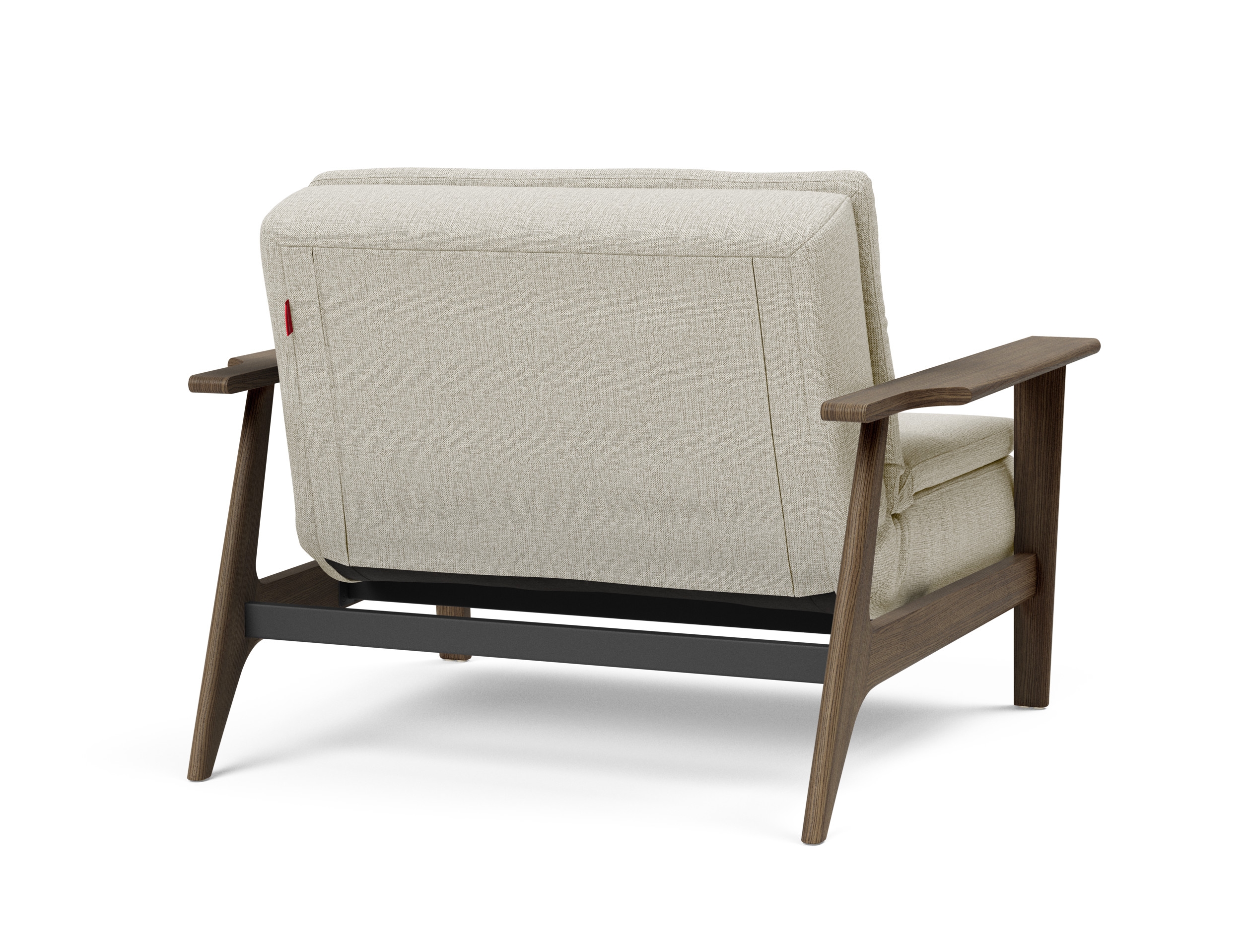 Dublexo Frej Fabric Chair w/Smoked Oak Arms & Legs