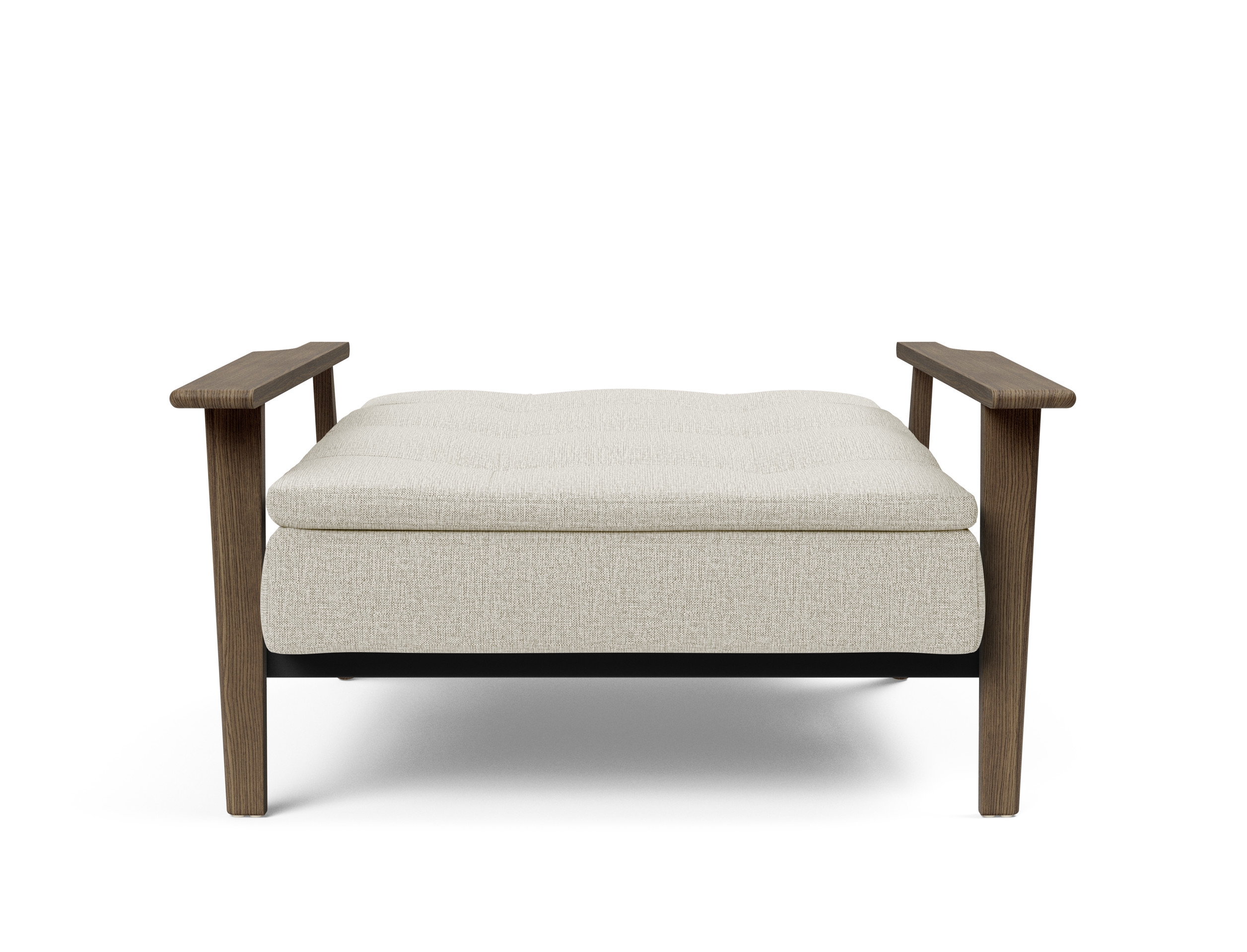 Dublexo Frej Fabric Chair w/Smoked Oak Arms & Legs
