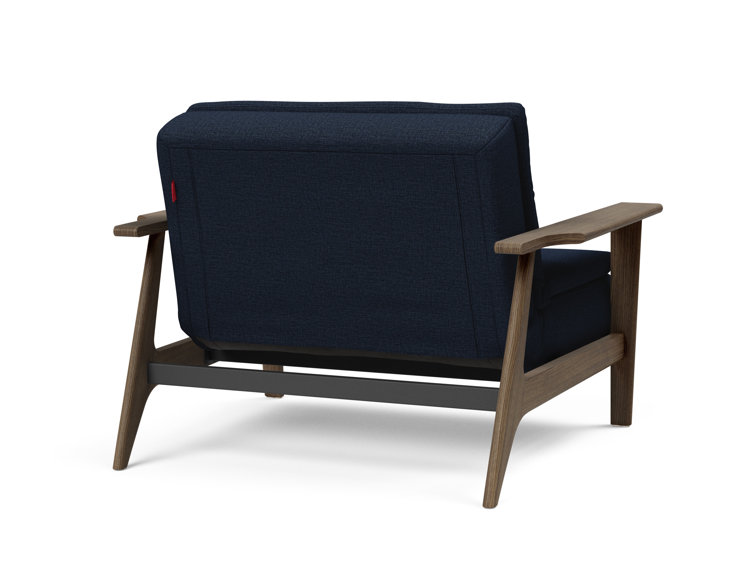 Dublexo Frej Fabric Chair w/Smoked Oak Arms & Legs
