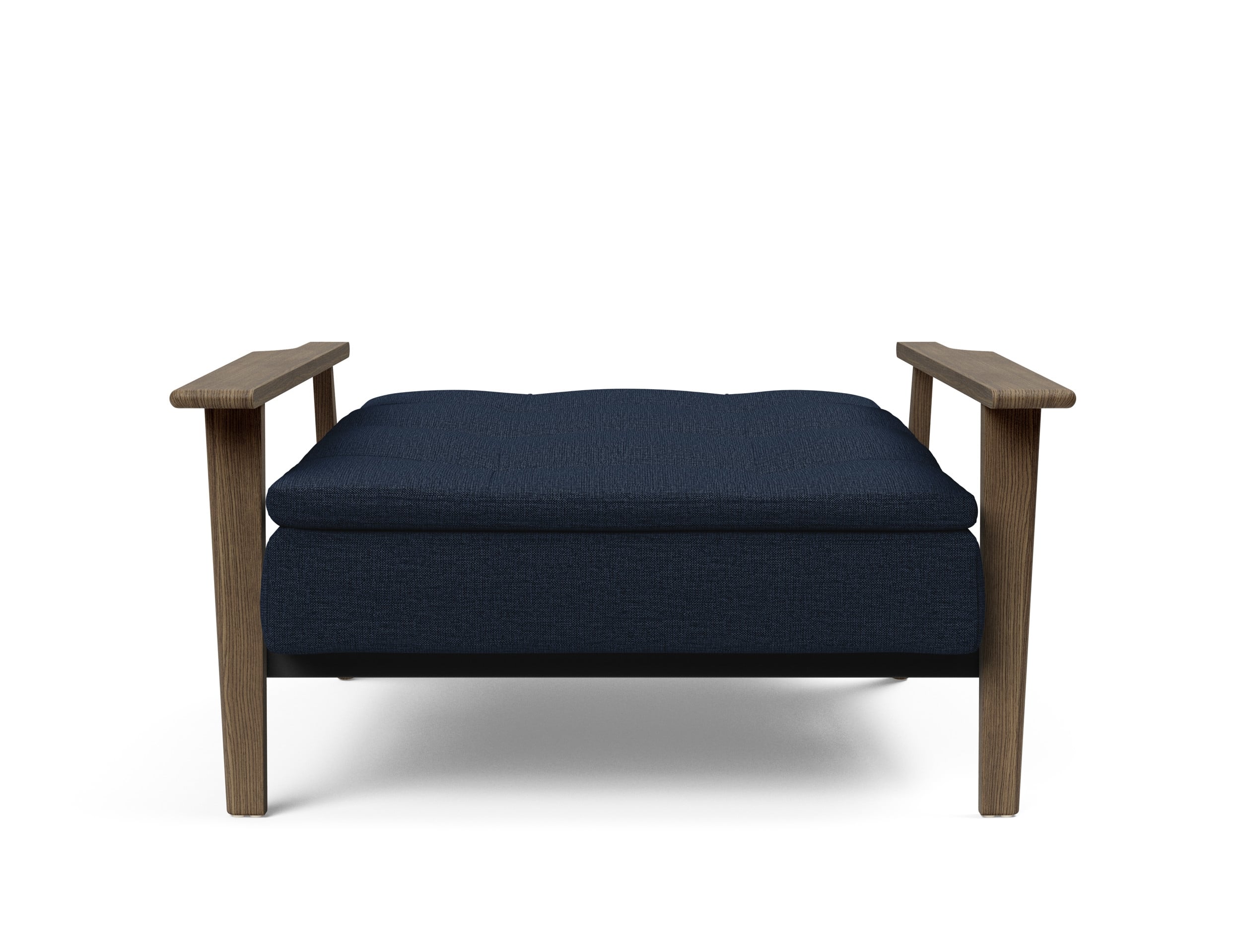Dublexo Frej Fabric Chair w/Smoked Oak Arms & Legs