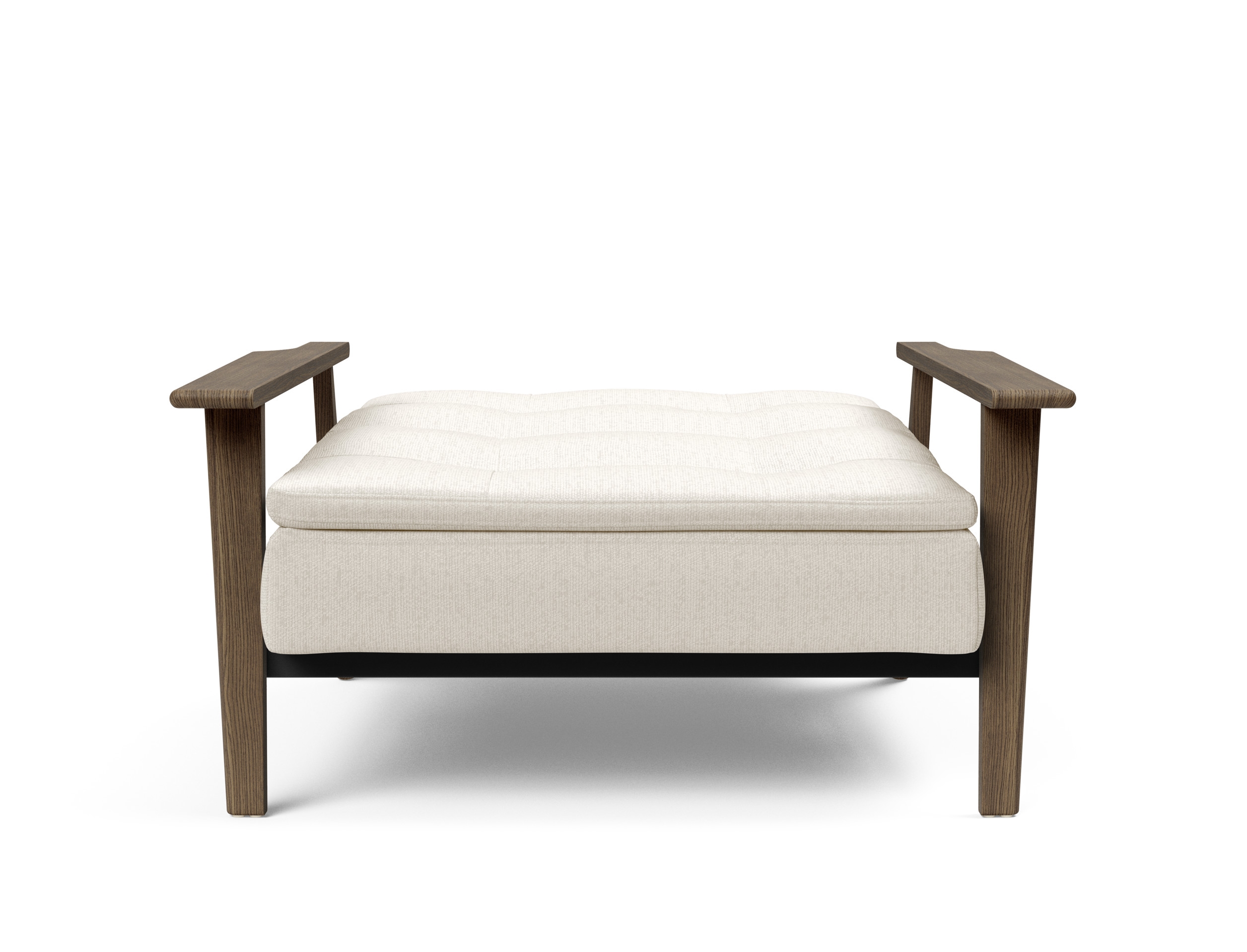 Dublexo Frej Fabric Chair w/Smoked Oak Arms & Legs