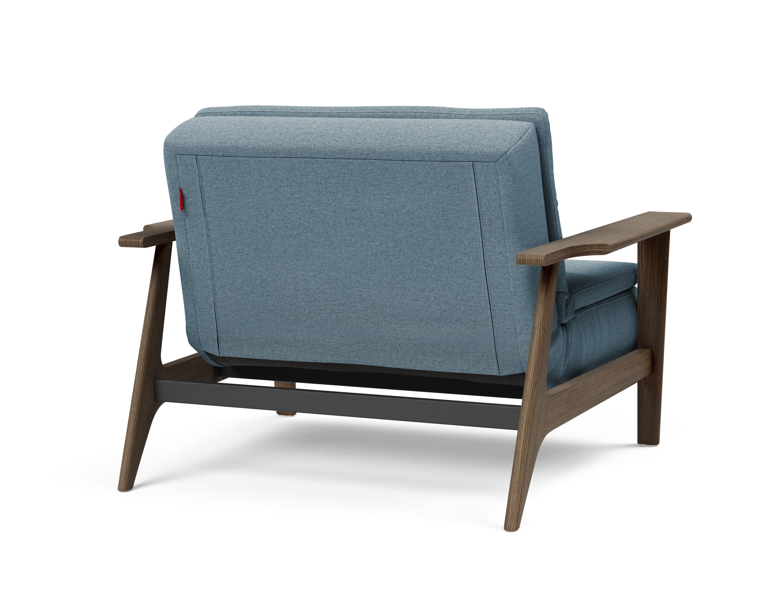 Dublexo Frej Fabric Chair w/Smoked Oak Arms & Legs