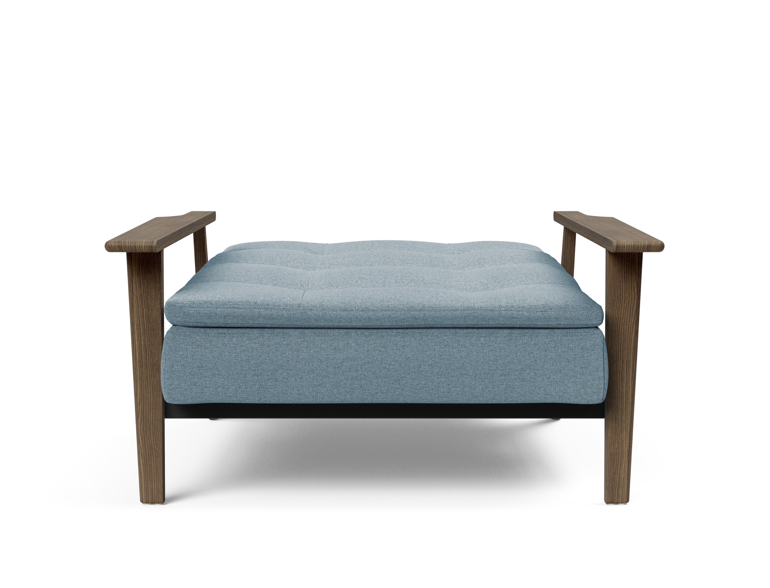Dublexo Frej Fabric Chair w/Smoked Oak Arms & Legs