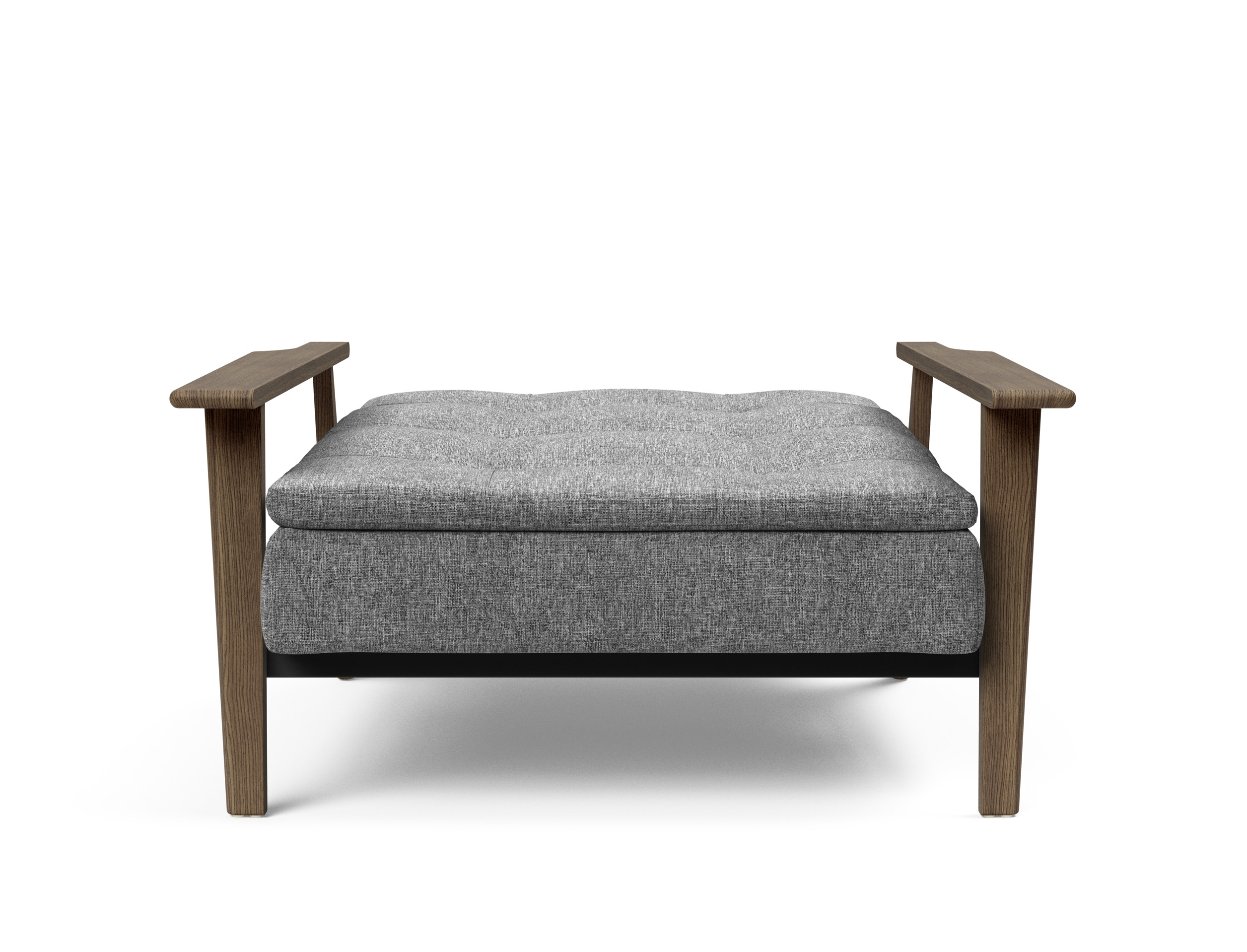 Dublexo Frej Fabric Chair w/Smoked Oak Arms & Legs
