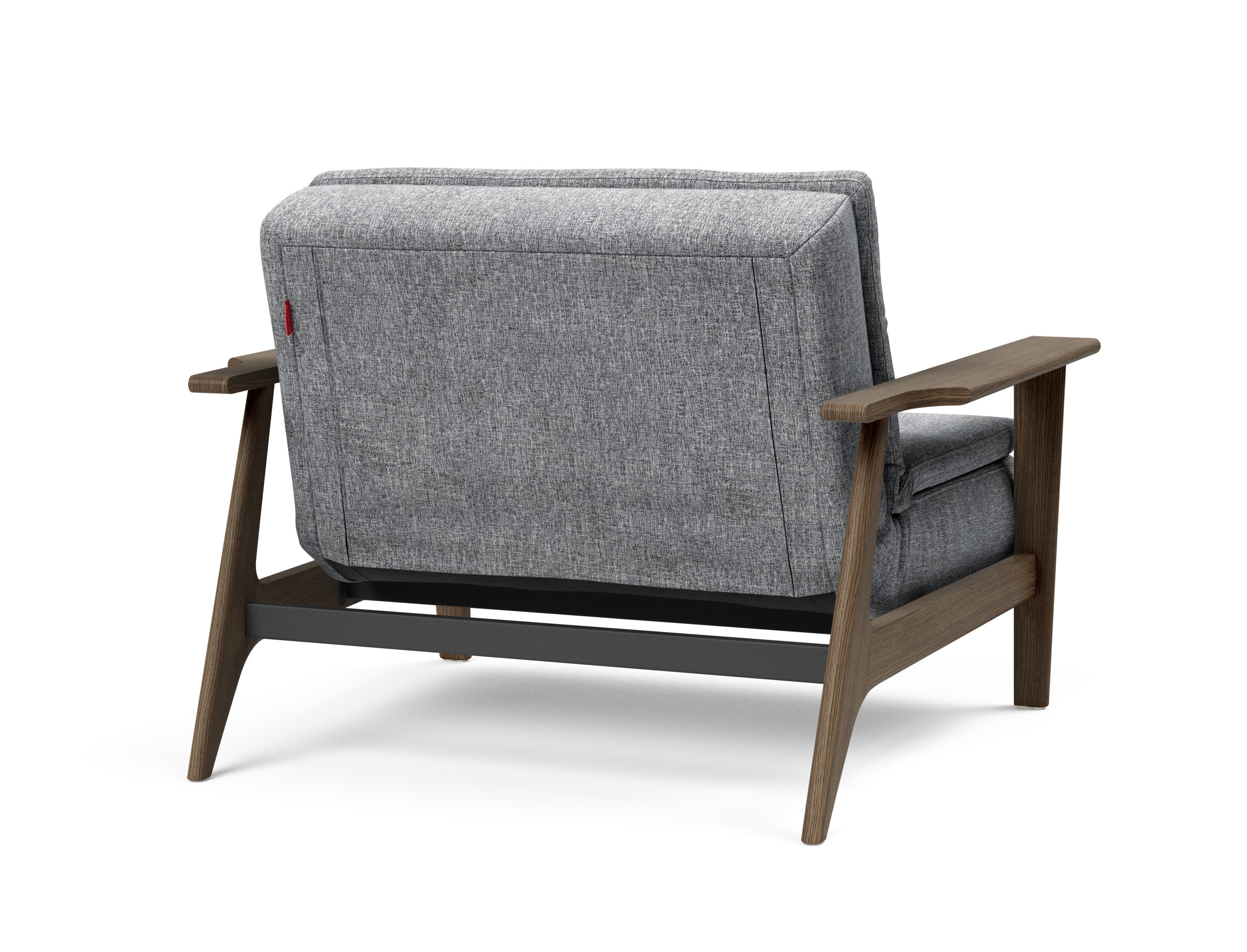Dublexo Frej Fabric Chair w/Smoked Oak Arms & Legs