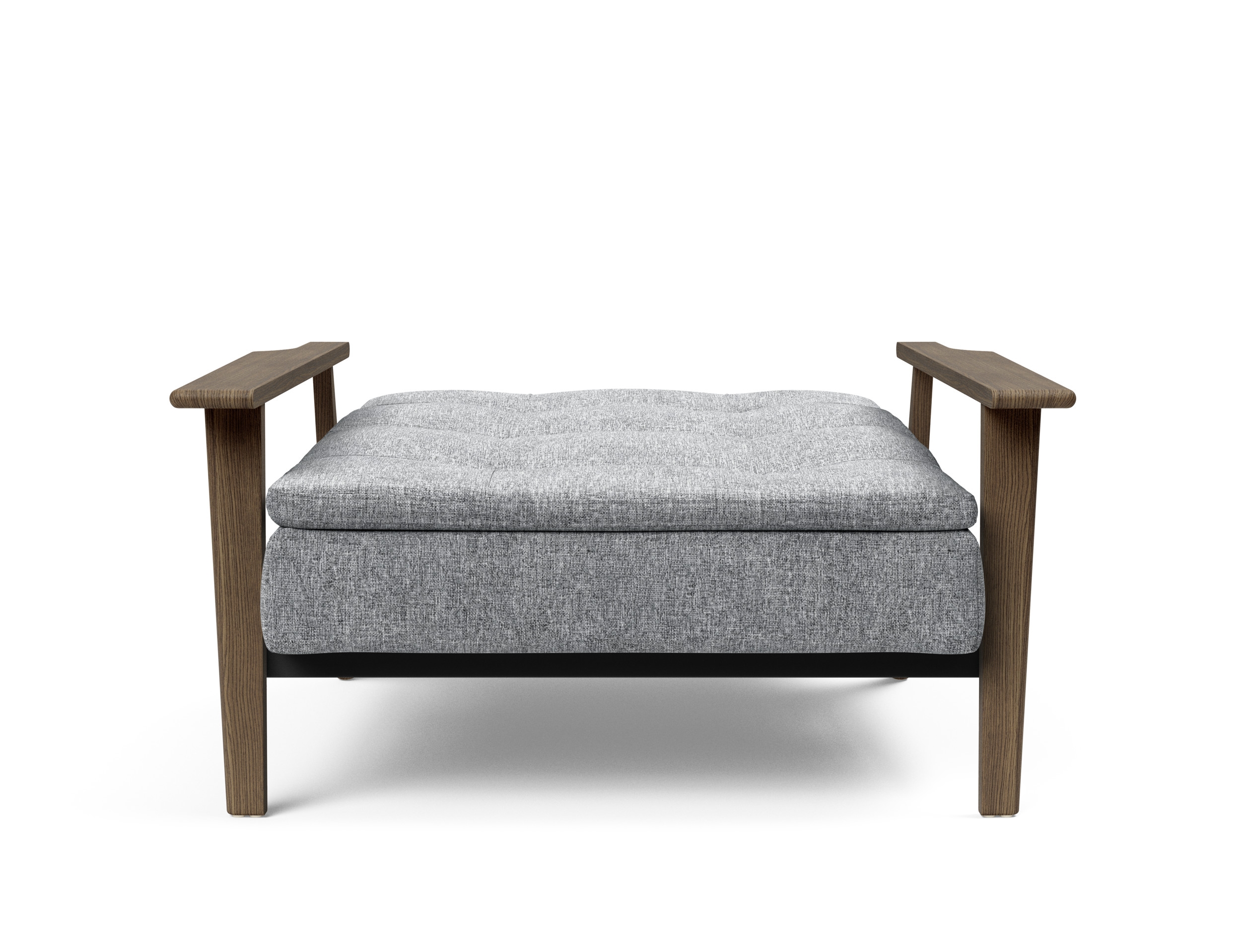 Dublexo Frej Fabric Chair w/Smoked Oak Arms & Legs