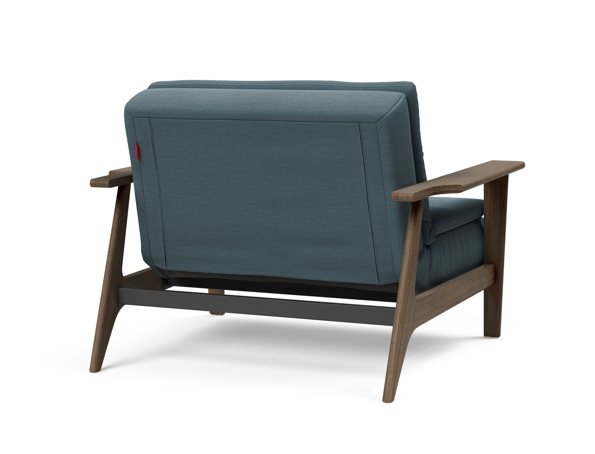 Dublexo Frej Fabric Chair w/Smoked Oak Arms & Legs