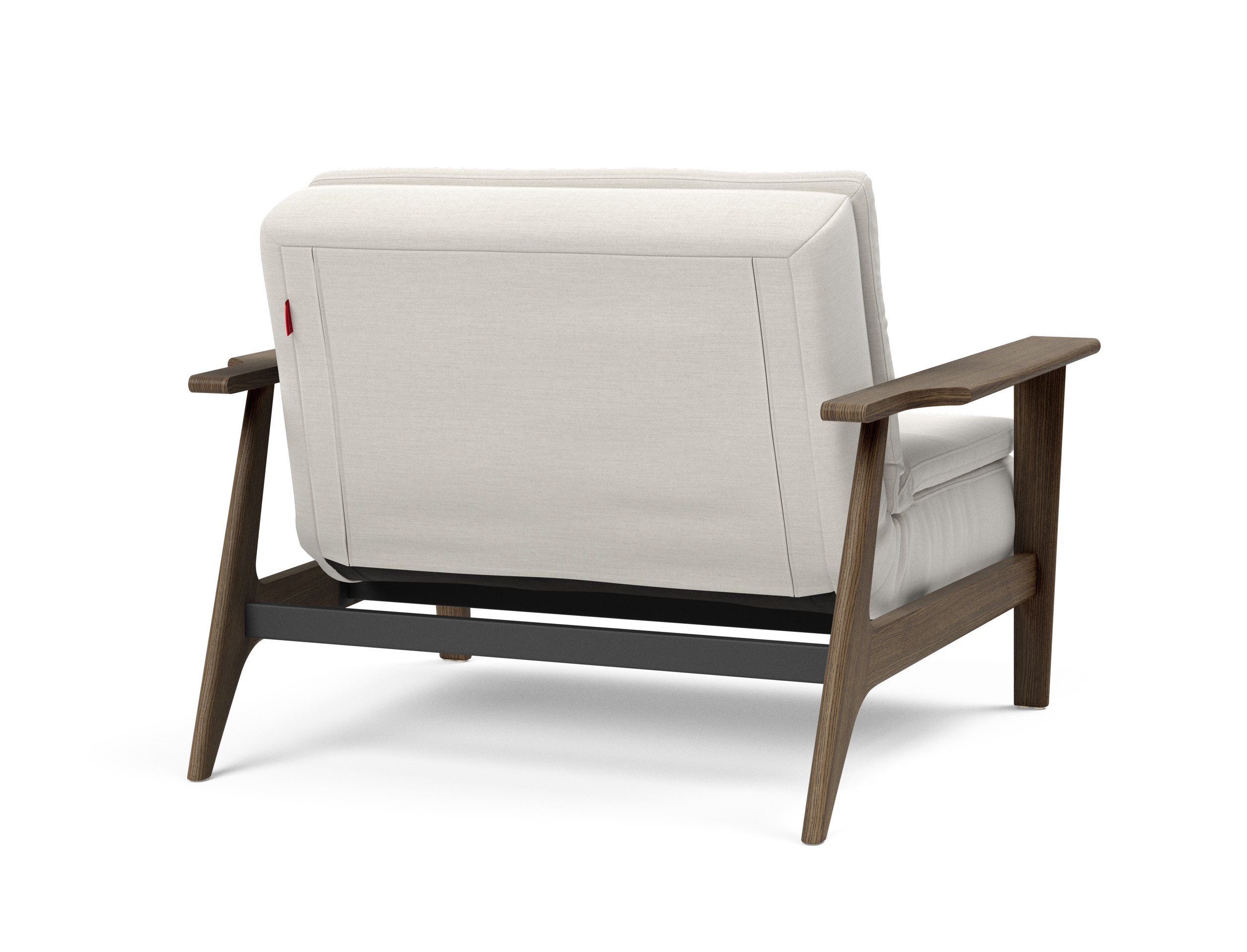 Dublexo Frej Fabric Chair w/Smoked Oak Arms & Legs