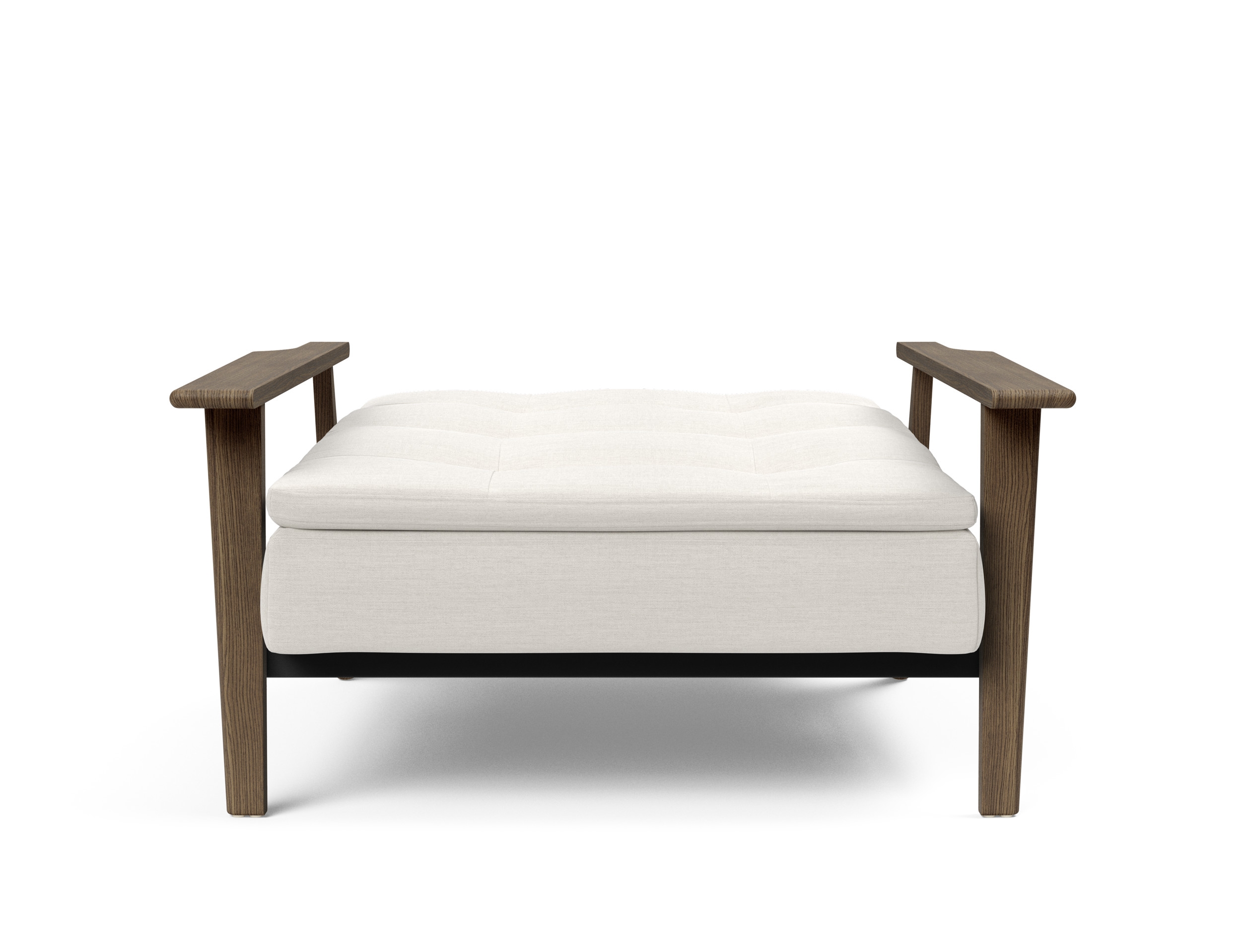 Dublexo Frej Fabric Chair w/Smoked Oak Arms & Legs