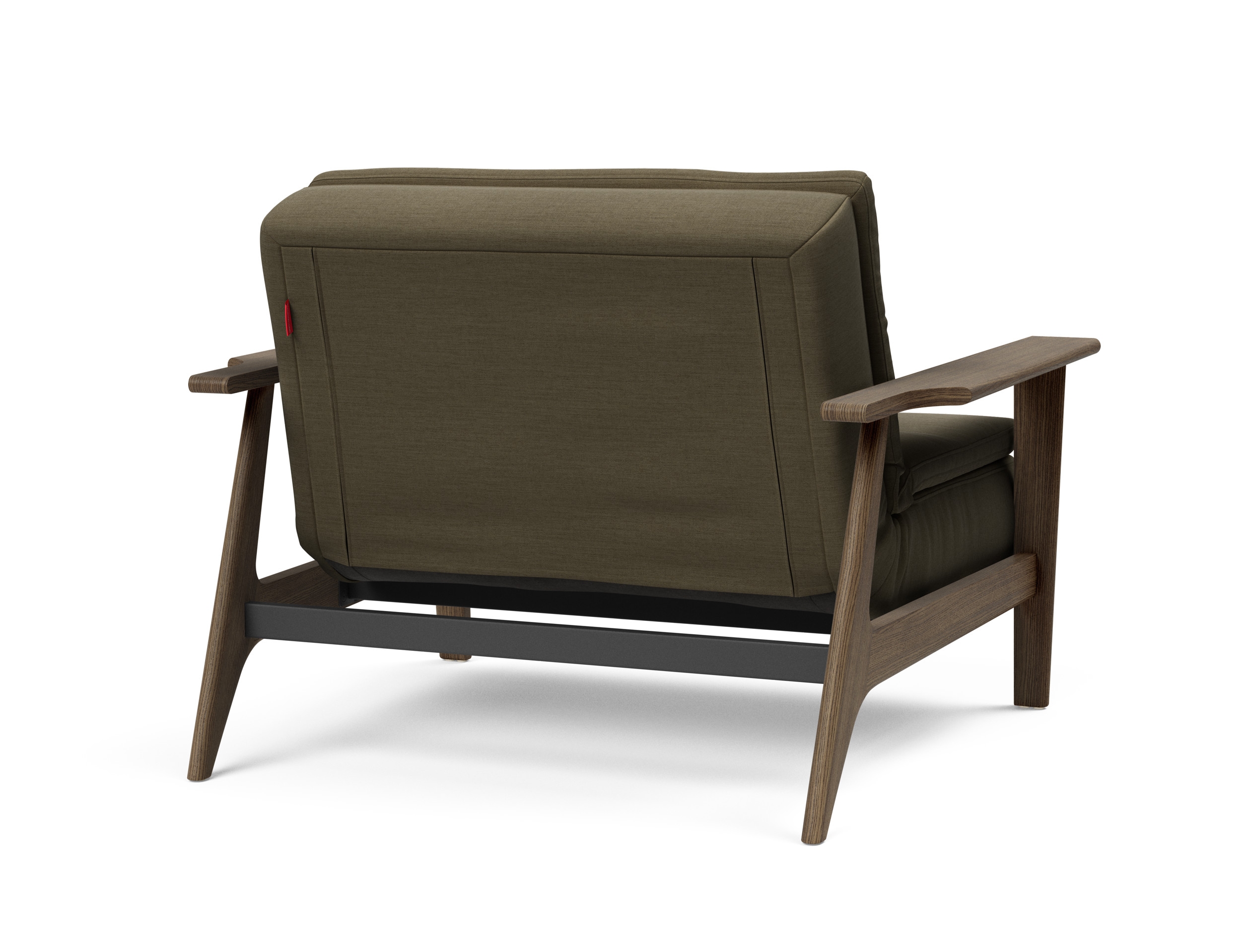 Dublexo Frej Fabric Chair w/Smoked Oak Arms & Legs
