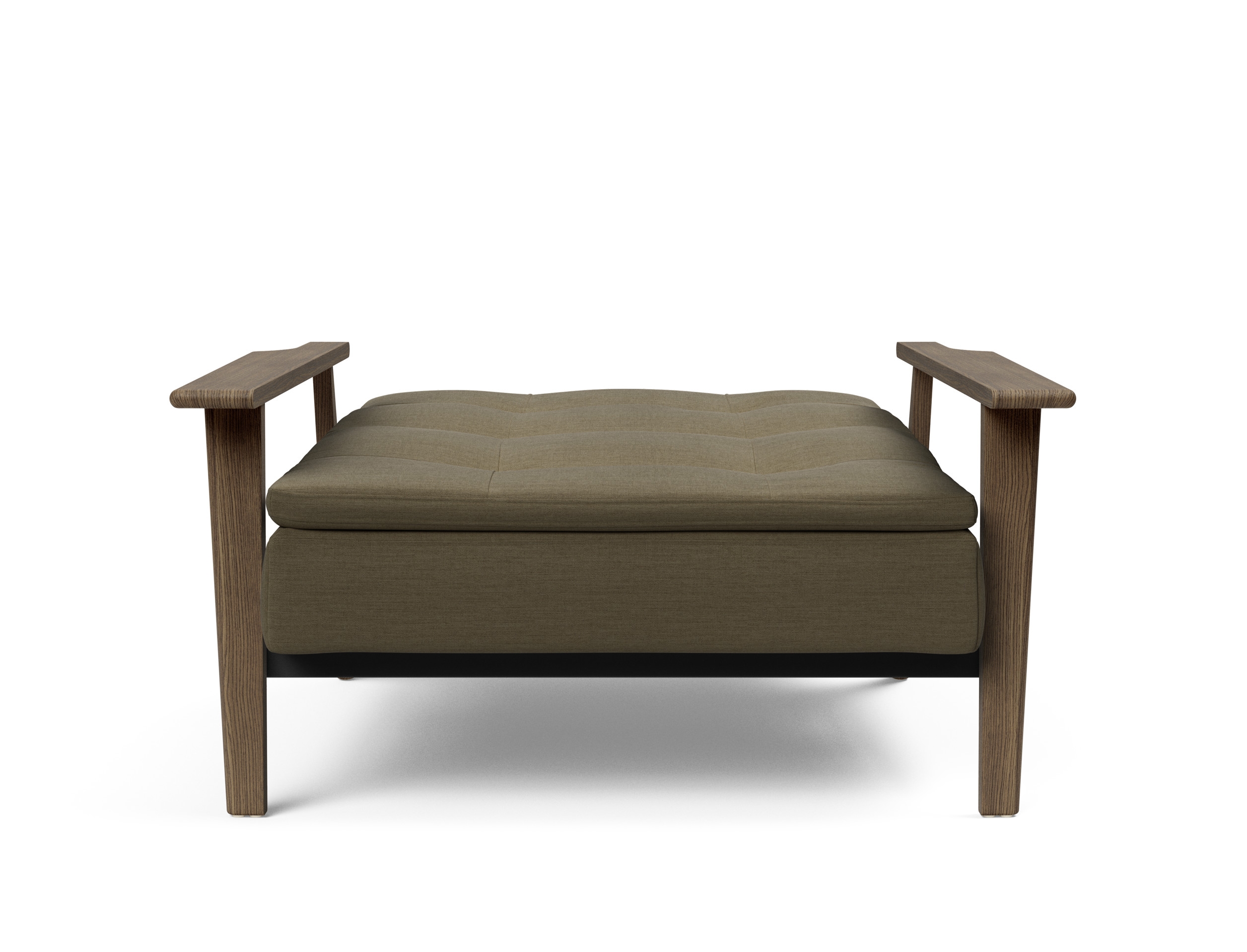 Dublexo Frej Fabric Chair w/Smoked Oak Arms & Legs