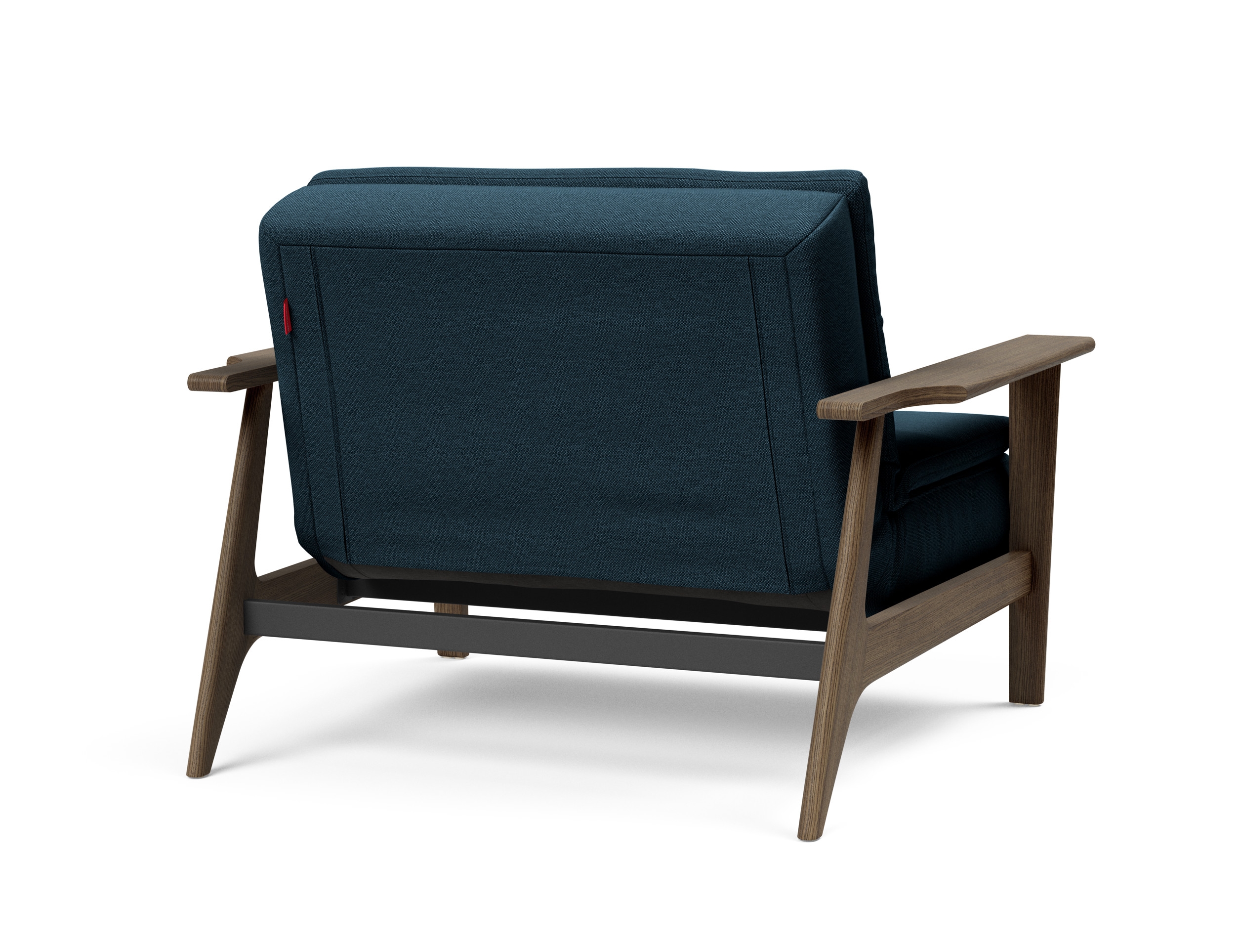 Dublexo Frej Fabric Chair w/Smoked Oak Arms & Legs