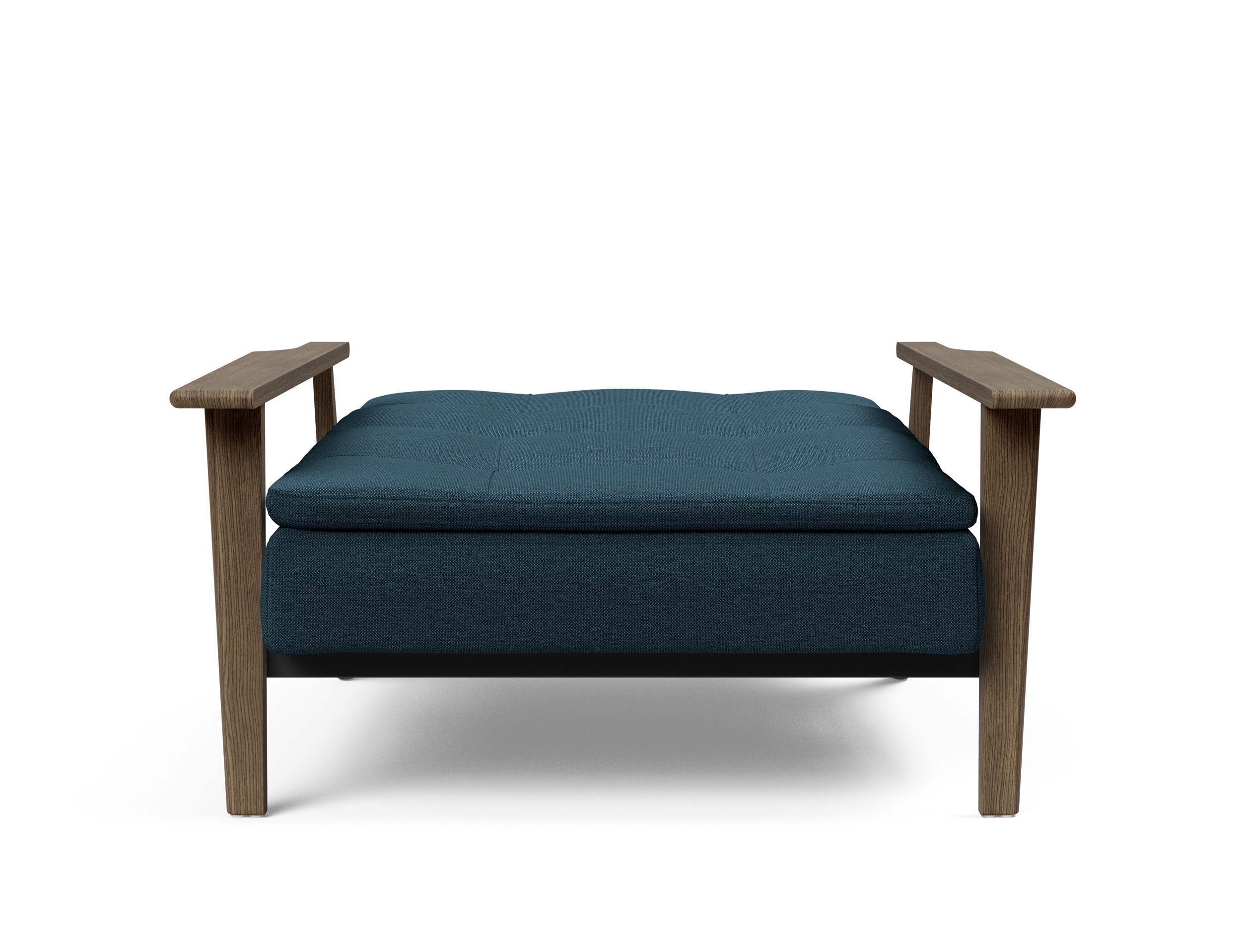 Dublexo Frej Fabric Chair w/Smoked Oak Arms & Legs