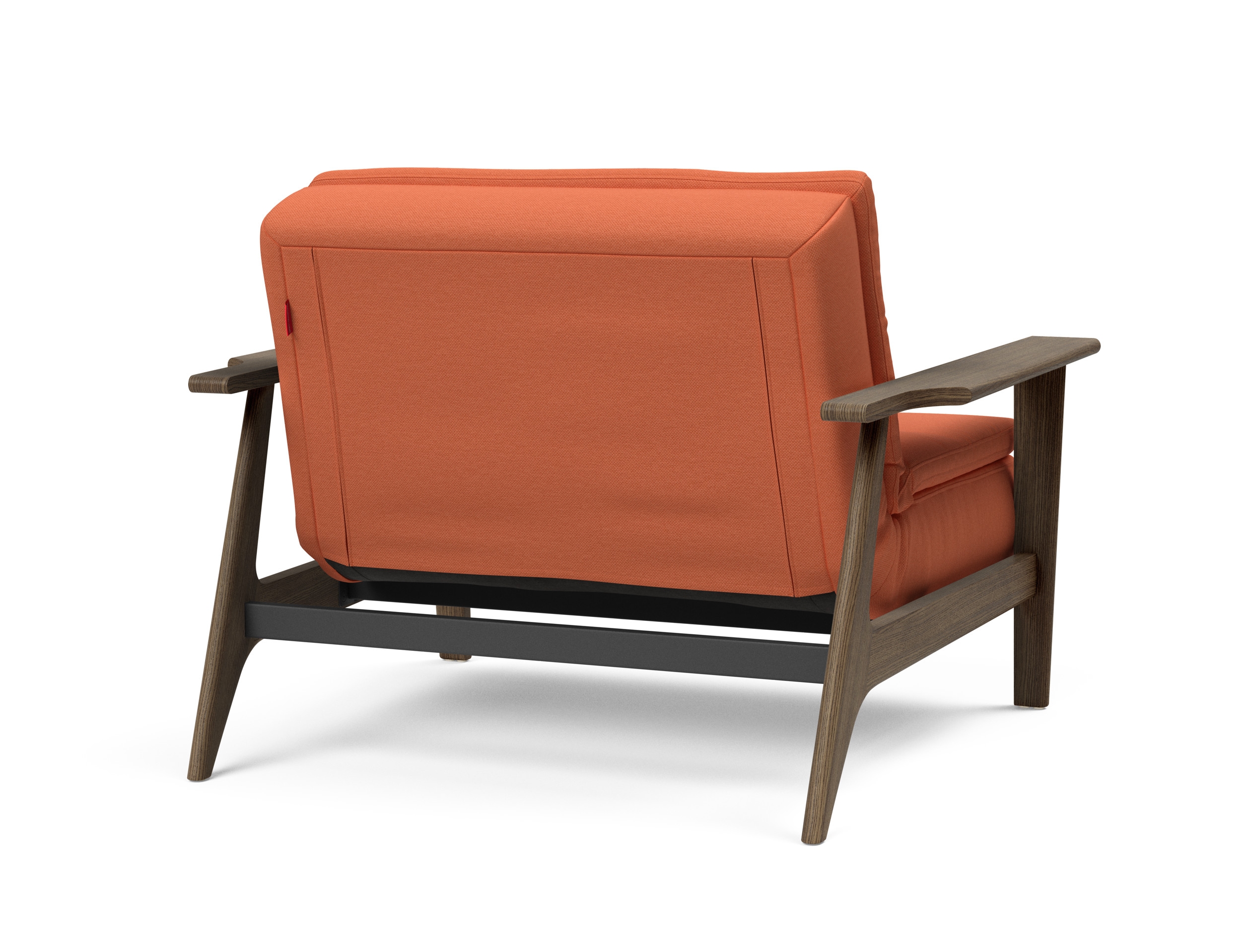 Dublexo Frej Fabric Chair w/Smoked Oak Arms & Legs