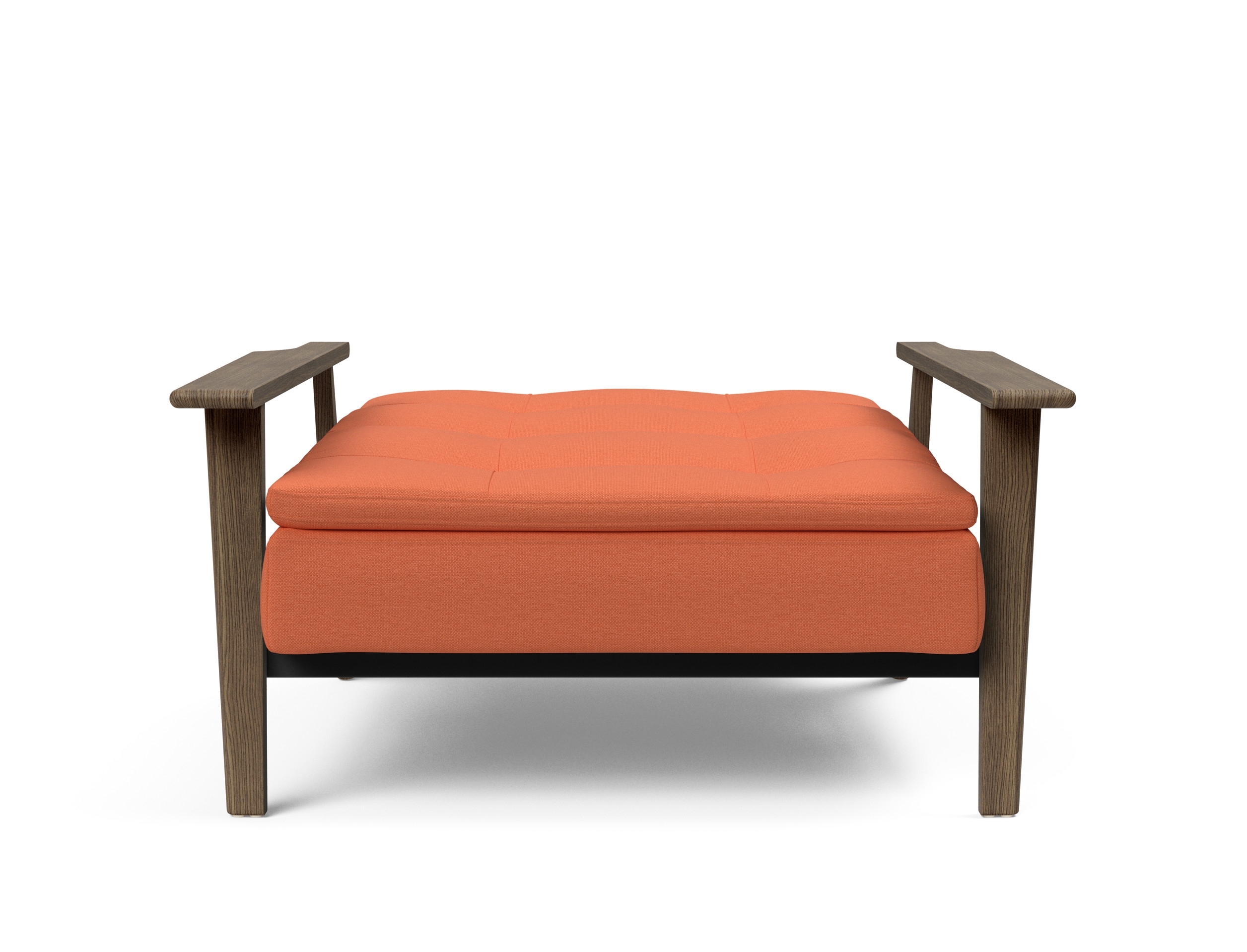 Dublexo Frej Fabric Chair w/Smoked Oak Arms & Legs
