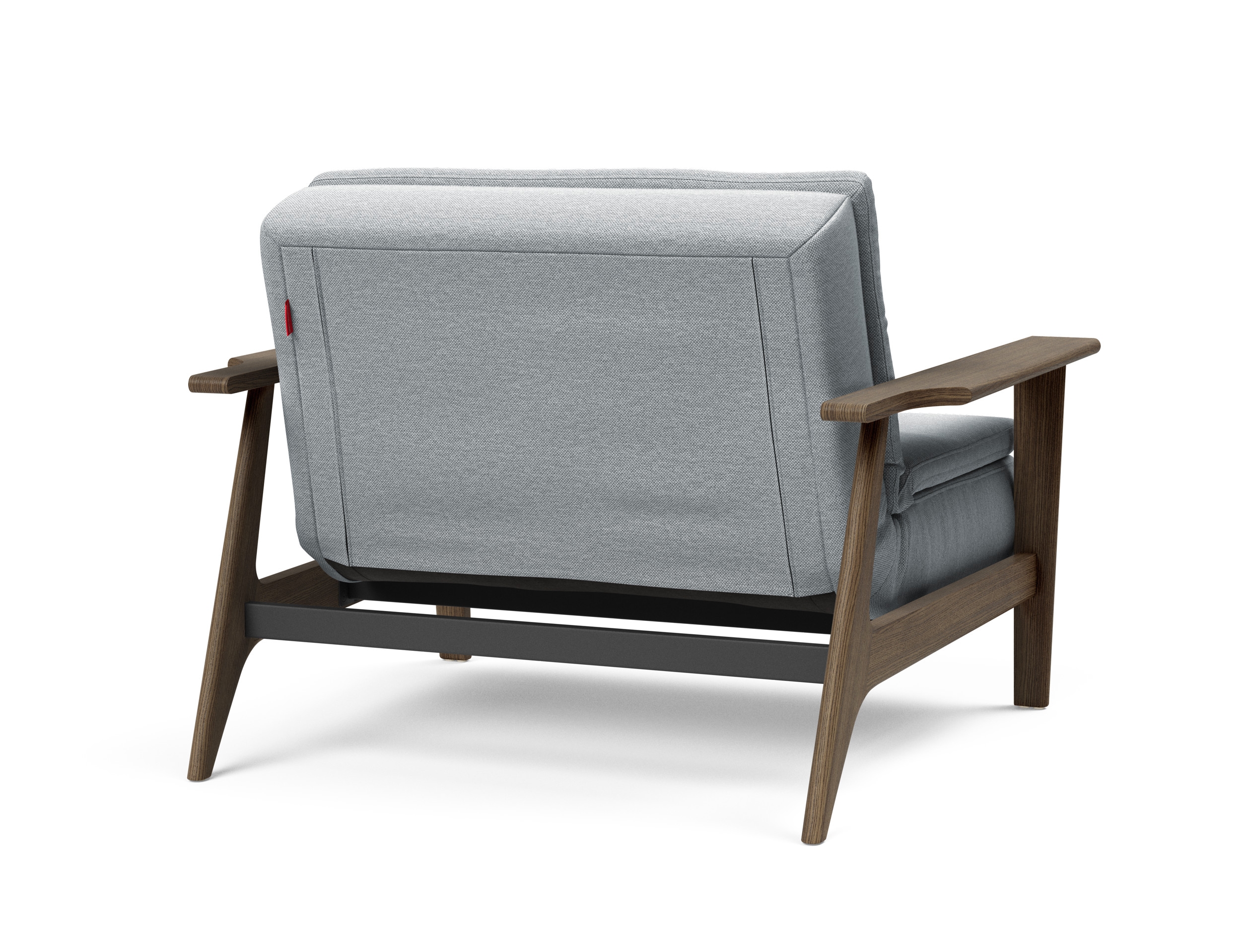 Dublexo Frej Fabric Chair w/Smoked Oak Arms & Legs