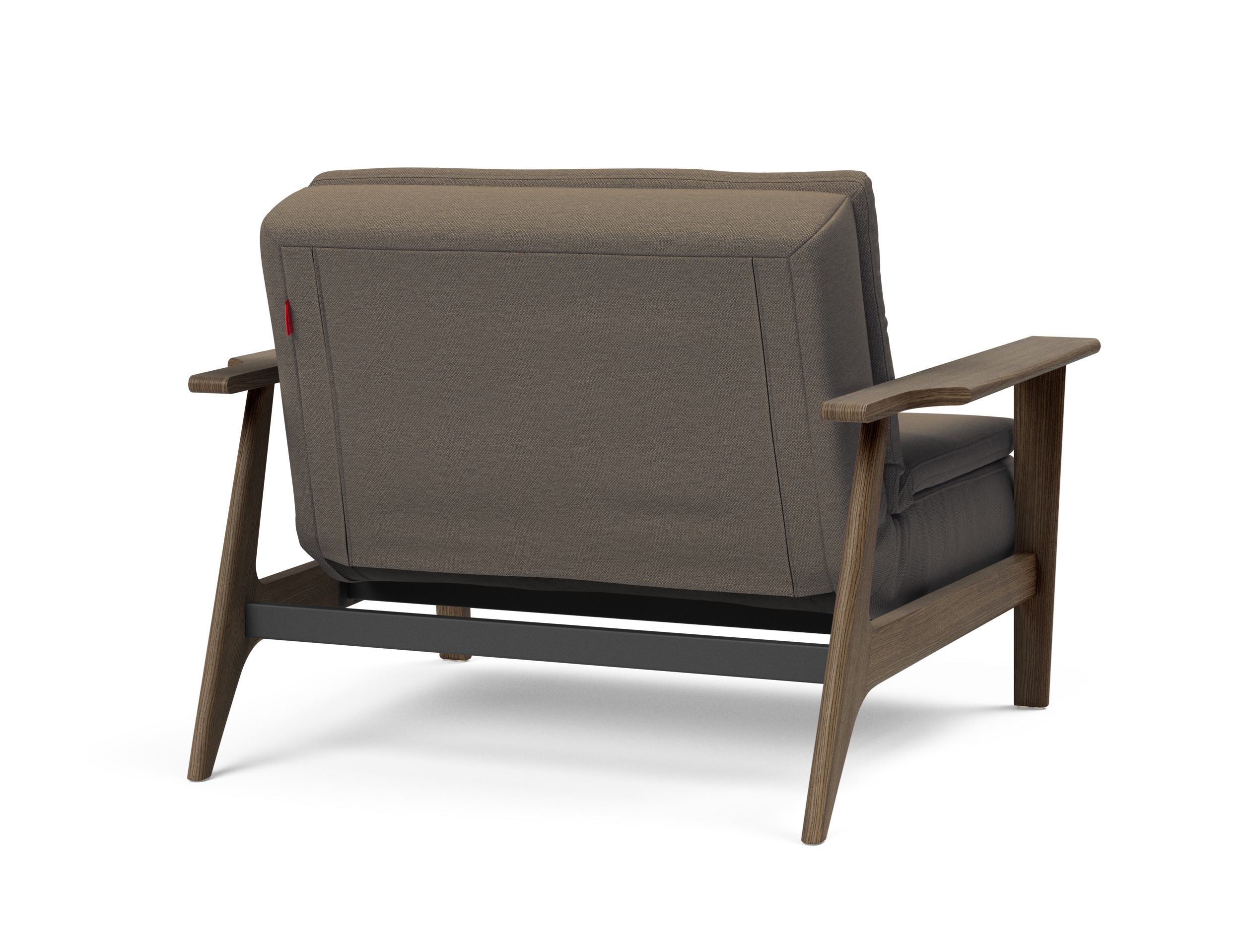 Dublexo Frej Fabric Chair w/Smoked Oak Arms & Legs