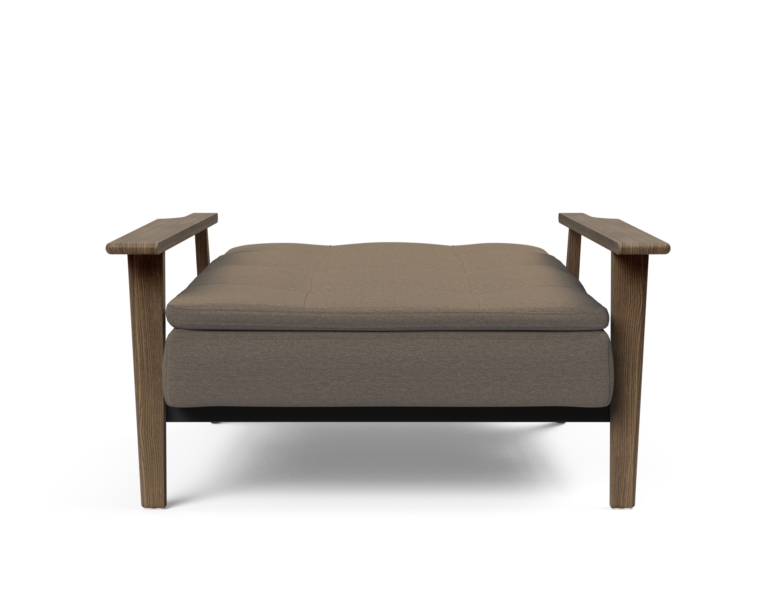Dublexo Frej Fabric Chair w/Smoked Oak Arms & Legs