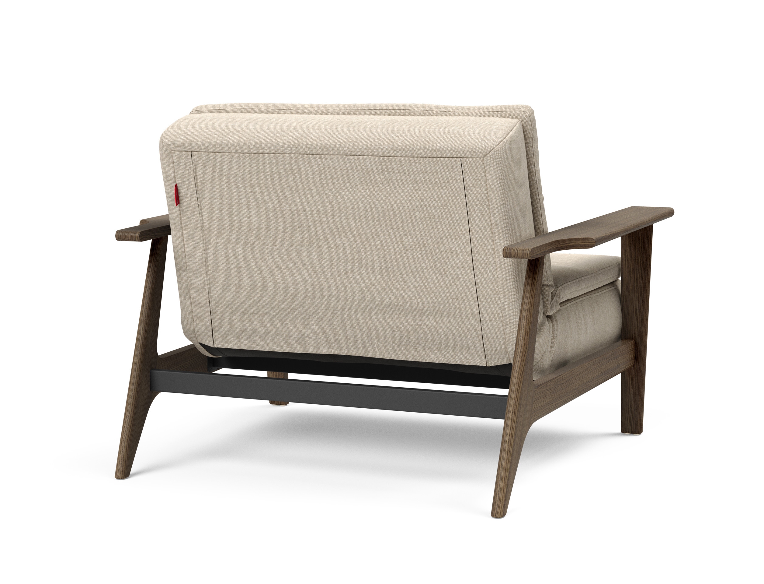 Dublexo Frej Fabric Chair w/Smoked Oak Arms & Legs