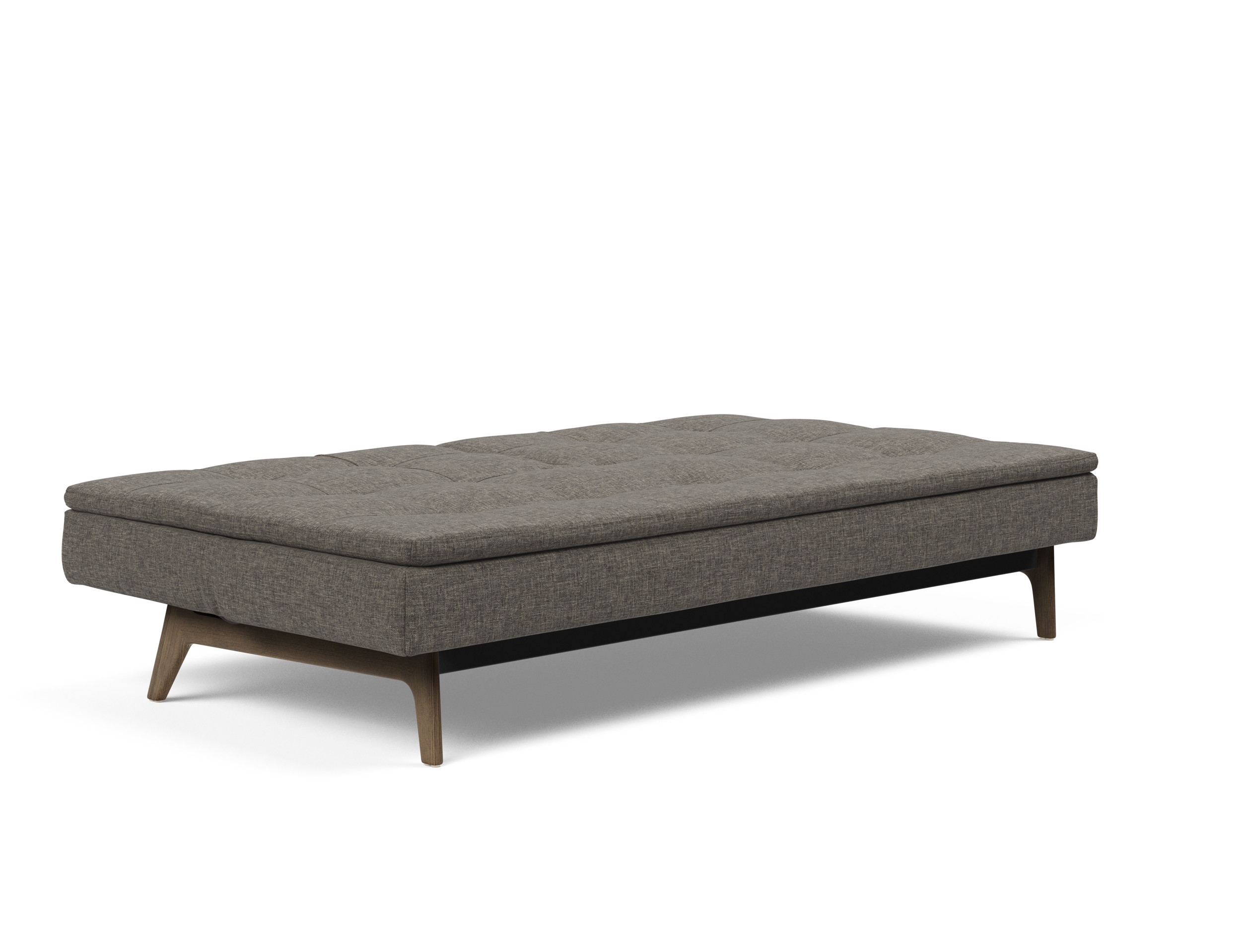 Dublexo Eik Fabric Sofa Bed w/Smoked Oak Legs