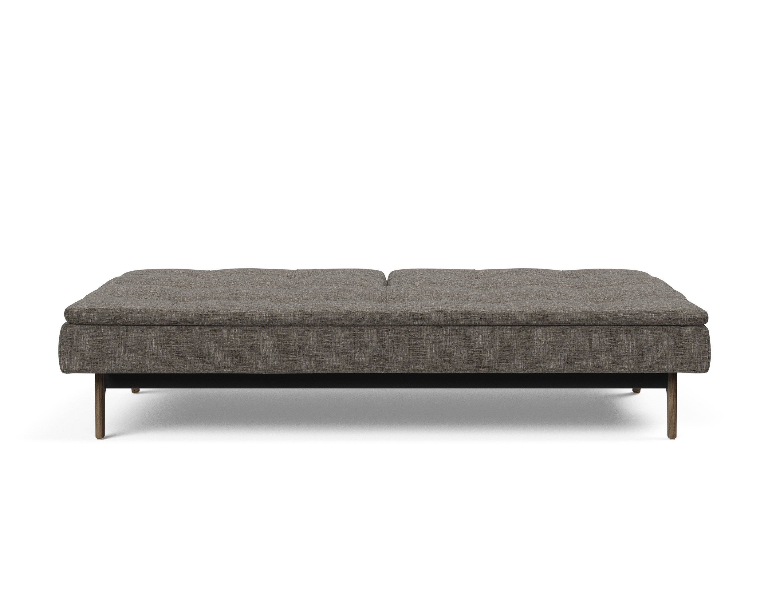 Dublexo Eik Fabric Sofa Bed w/Smoked Oak Legs