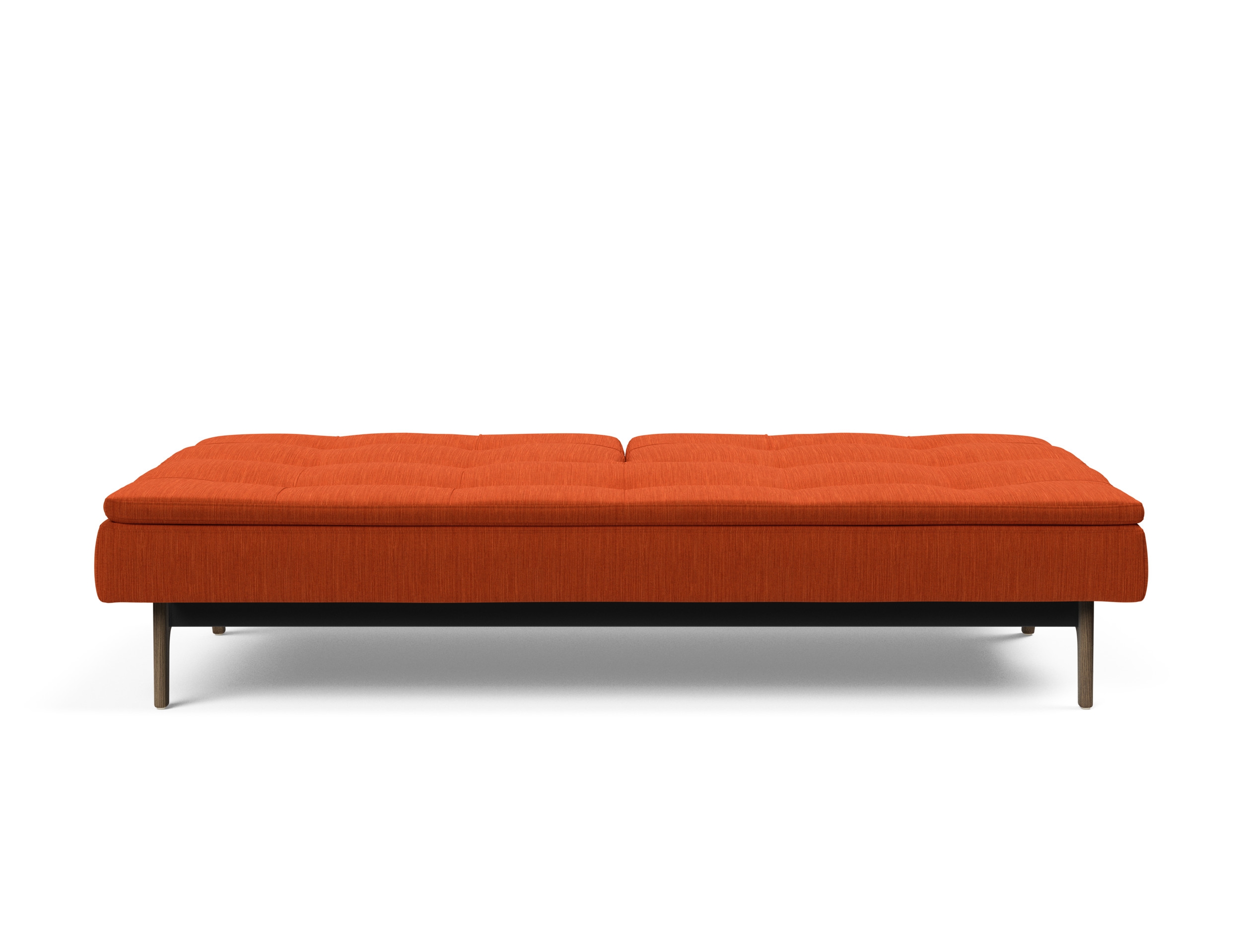 Dublexo Eik Fabric Sofa Bed w/Smoked Oak Legs