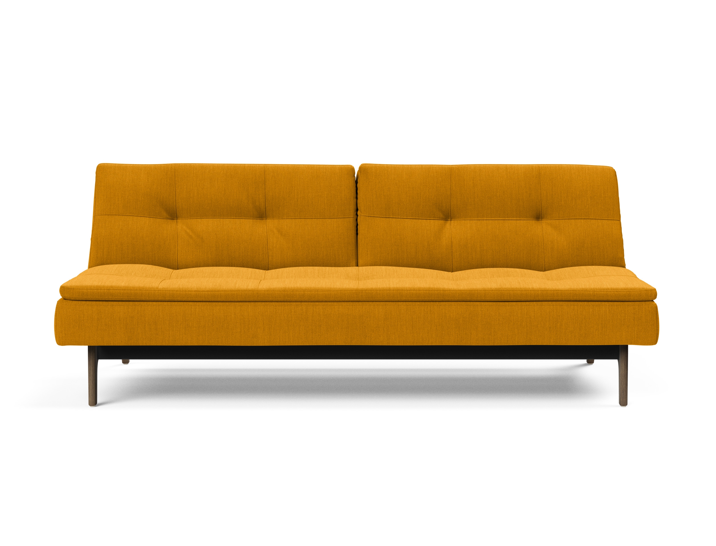 Dublexo Eik Fabric Sofa Bed w/Smoked Oak Legs