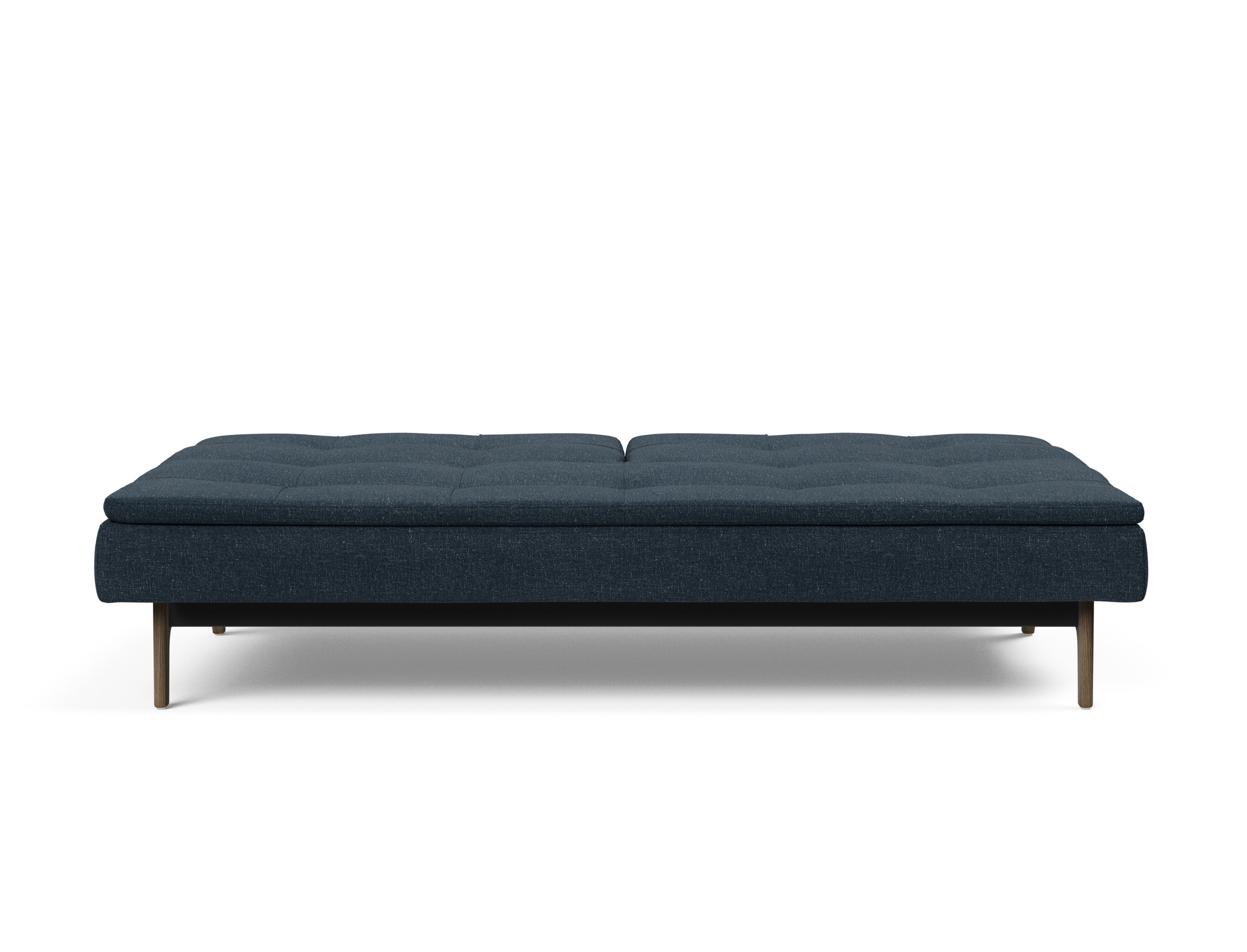 Dublexo Eik Fabric Sofa Bed w/Smoked Oak Legs