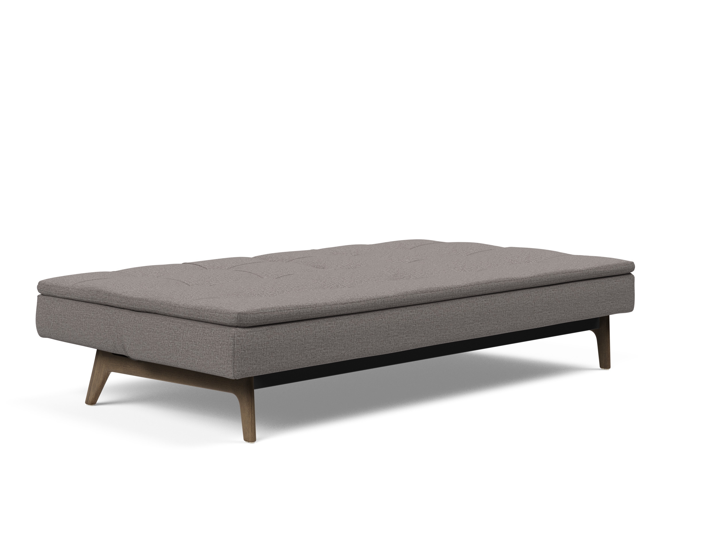 Dublexo Eik Fabric Sofa Bed w/Smoked Oak Legs