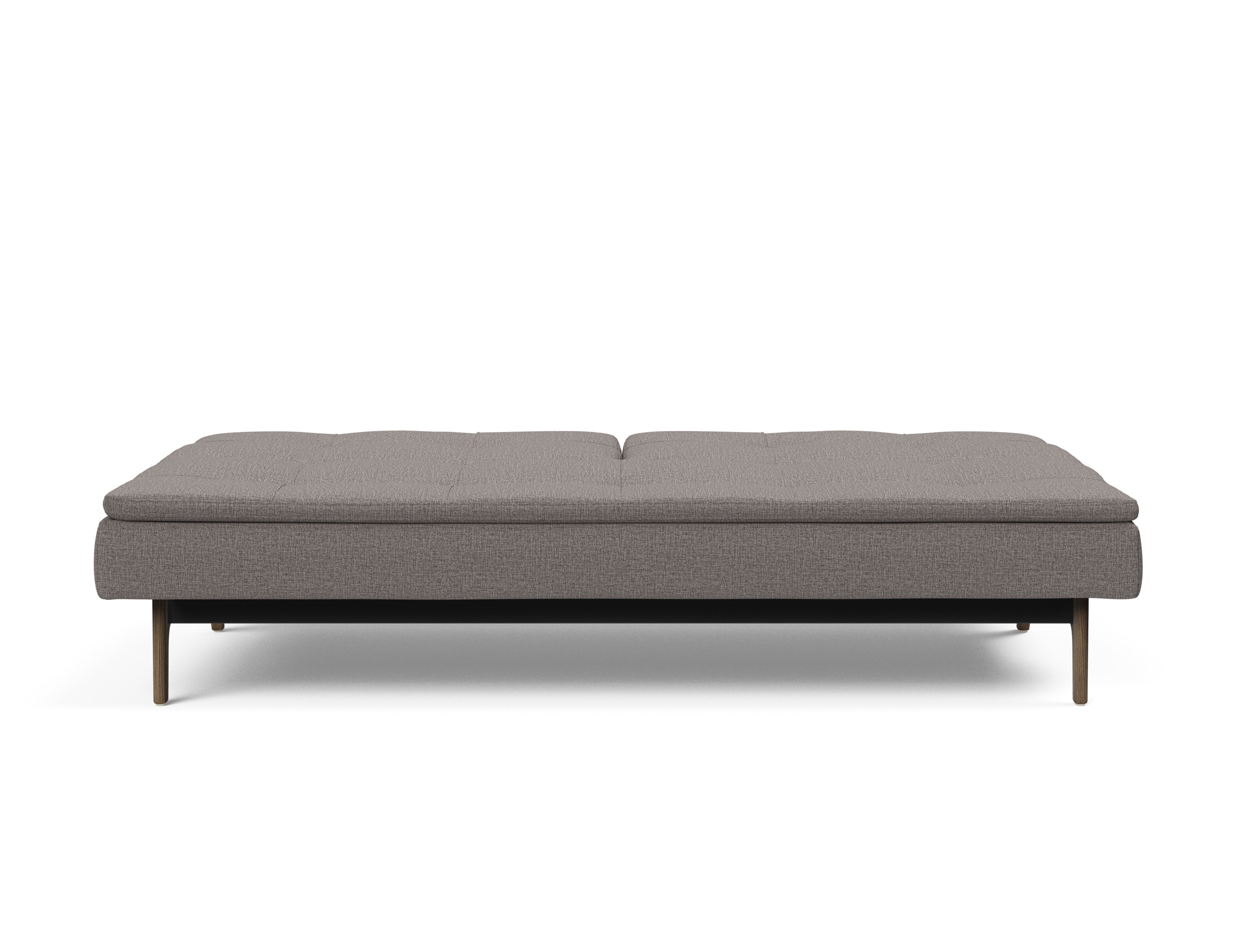 Dublexo Eik Fabric Sofa Bed w/Smoked Oak Legs