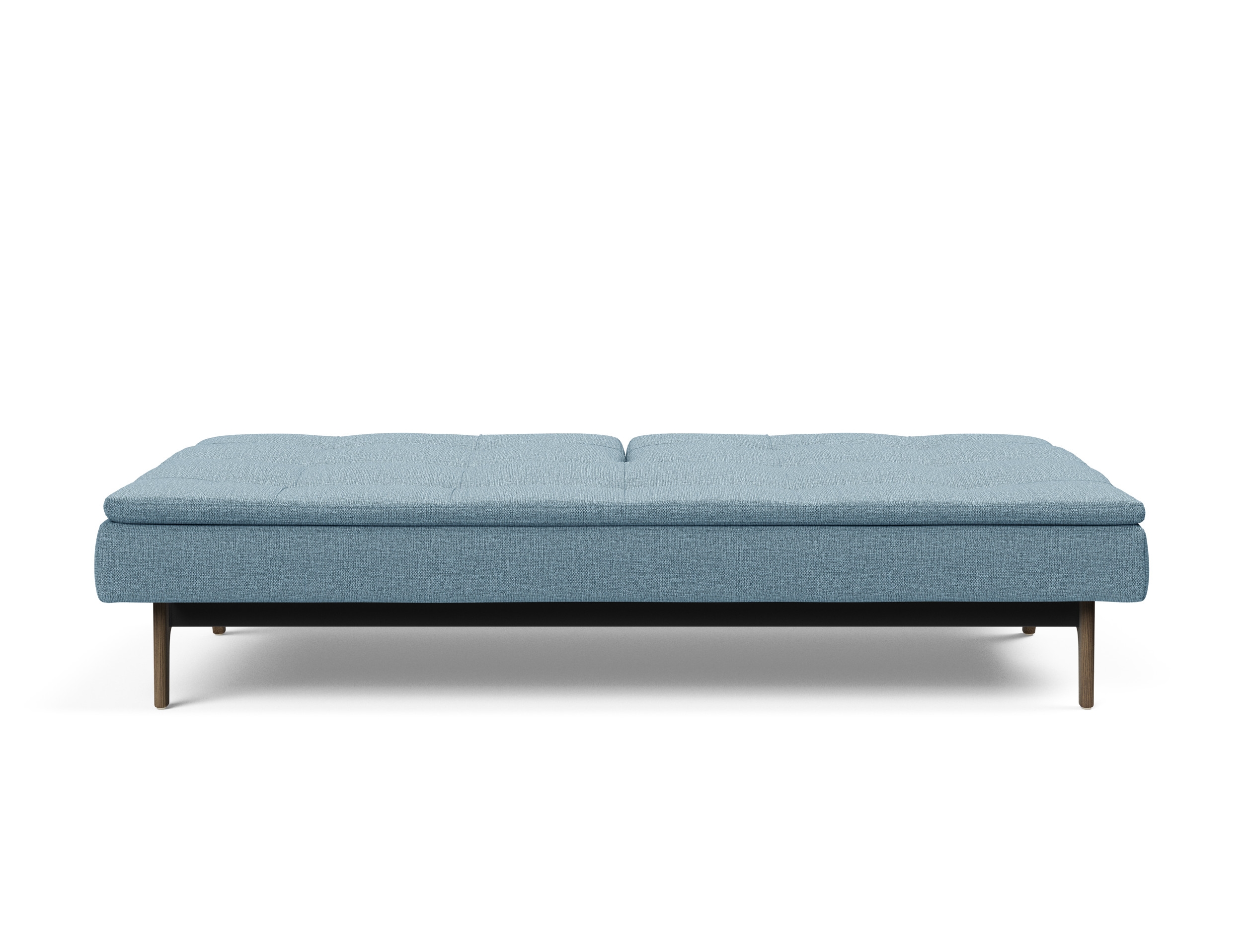 Dublexo Eik Fabric Sofa Bed w/Smoked Oak Legs