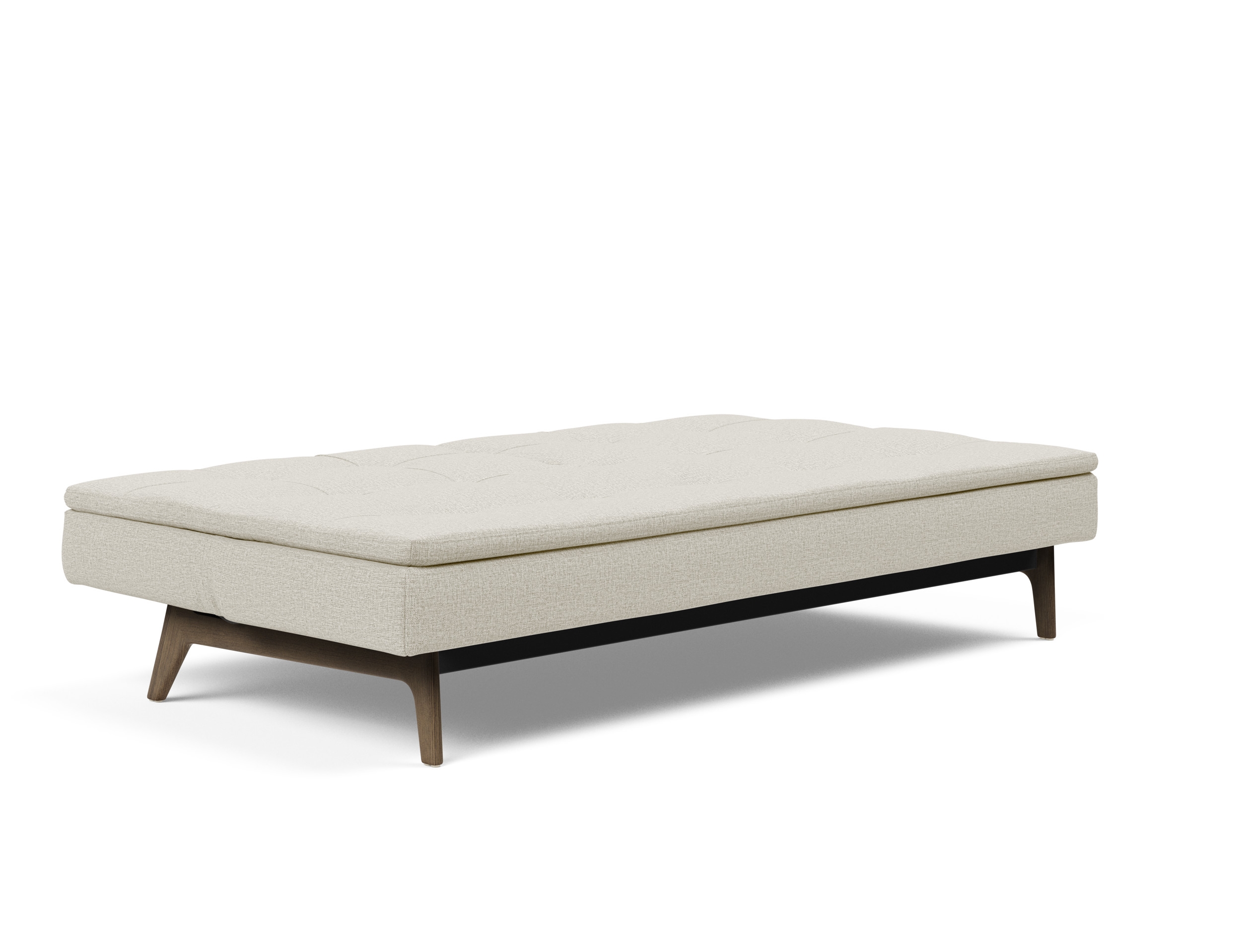 Dublexo Eik Fabric Sofa Bed w/Smoked Oak Legs